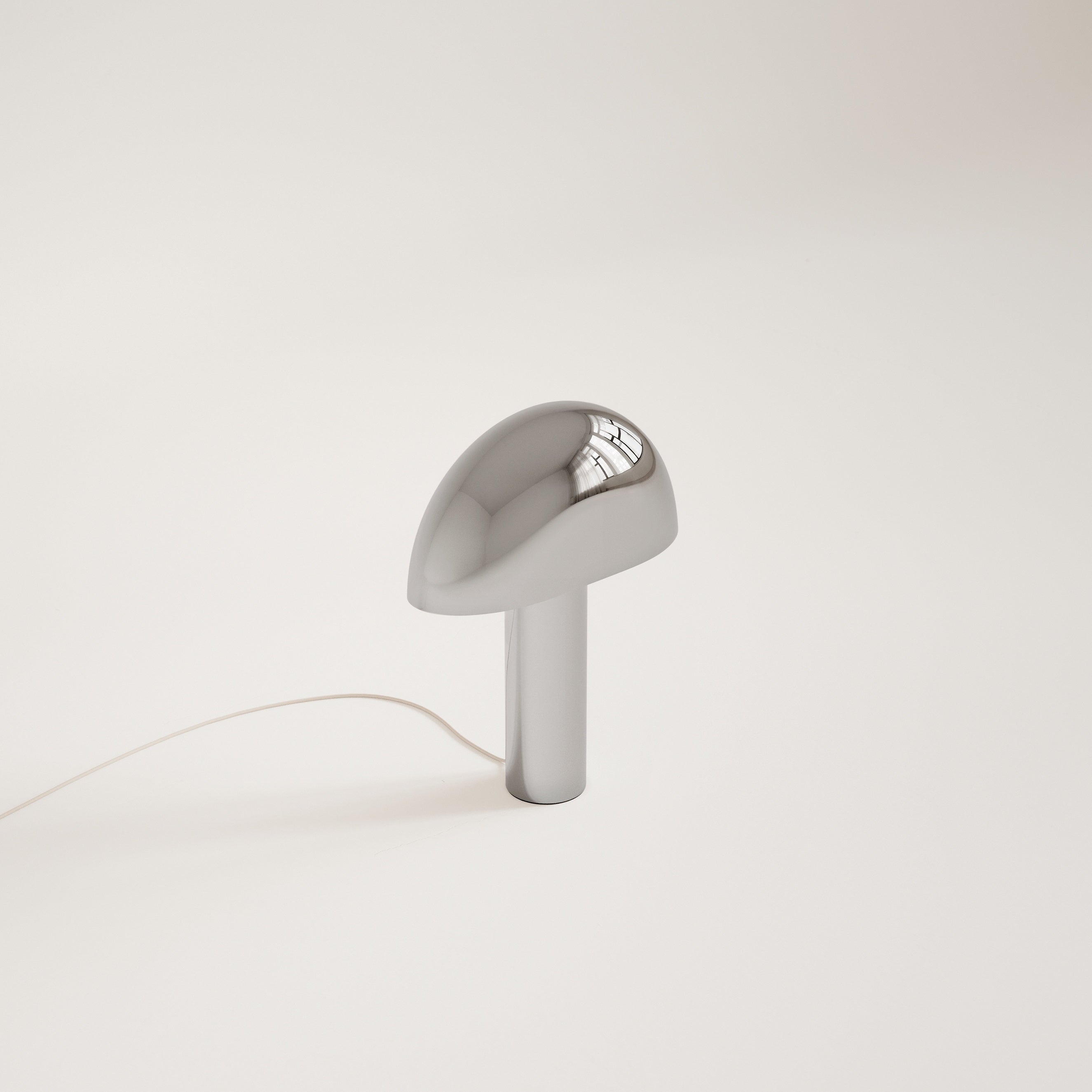 Aglow Table Lamp Nickel