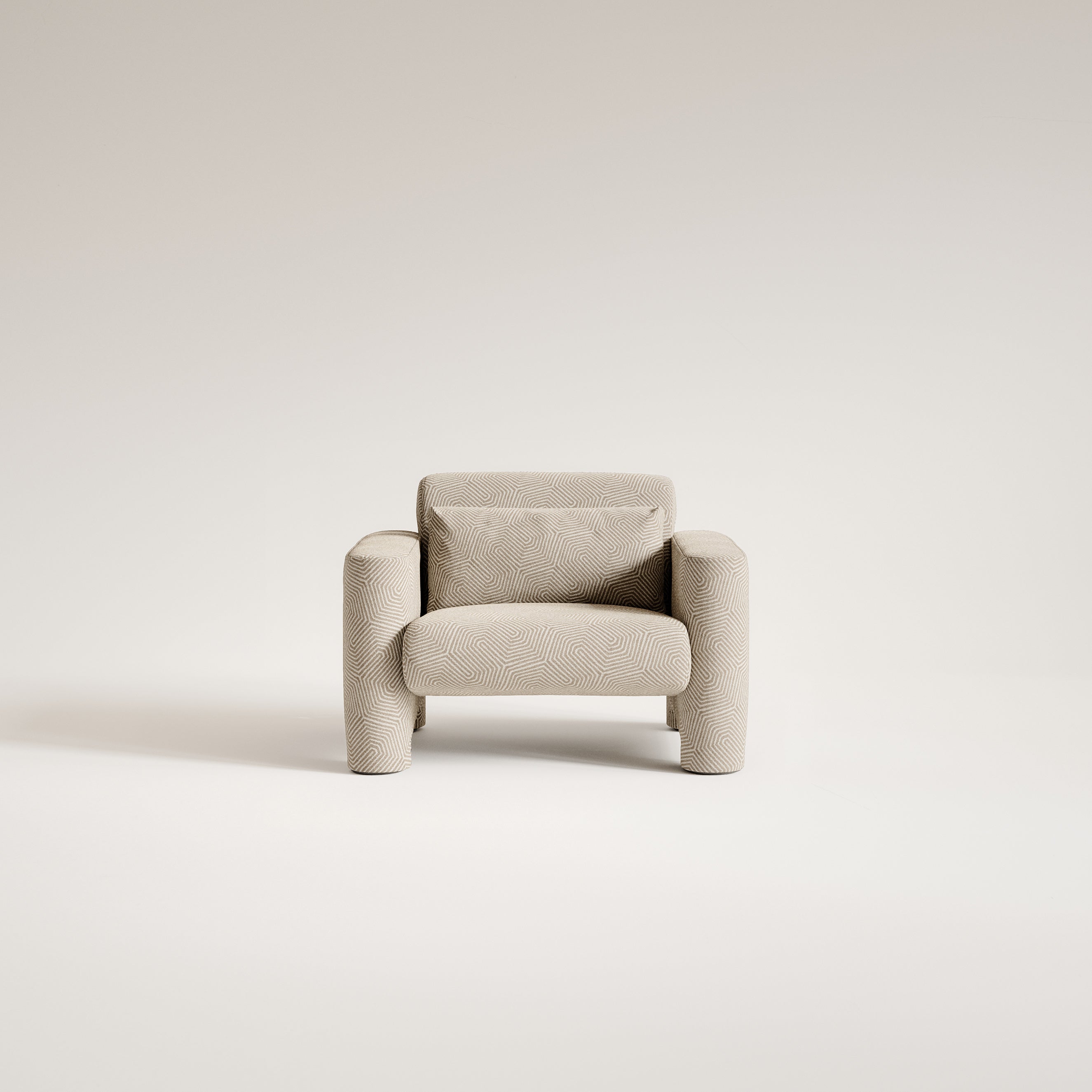 Upholstered ION Armchair