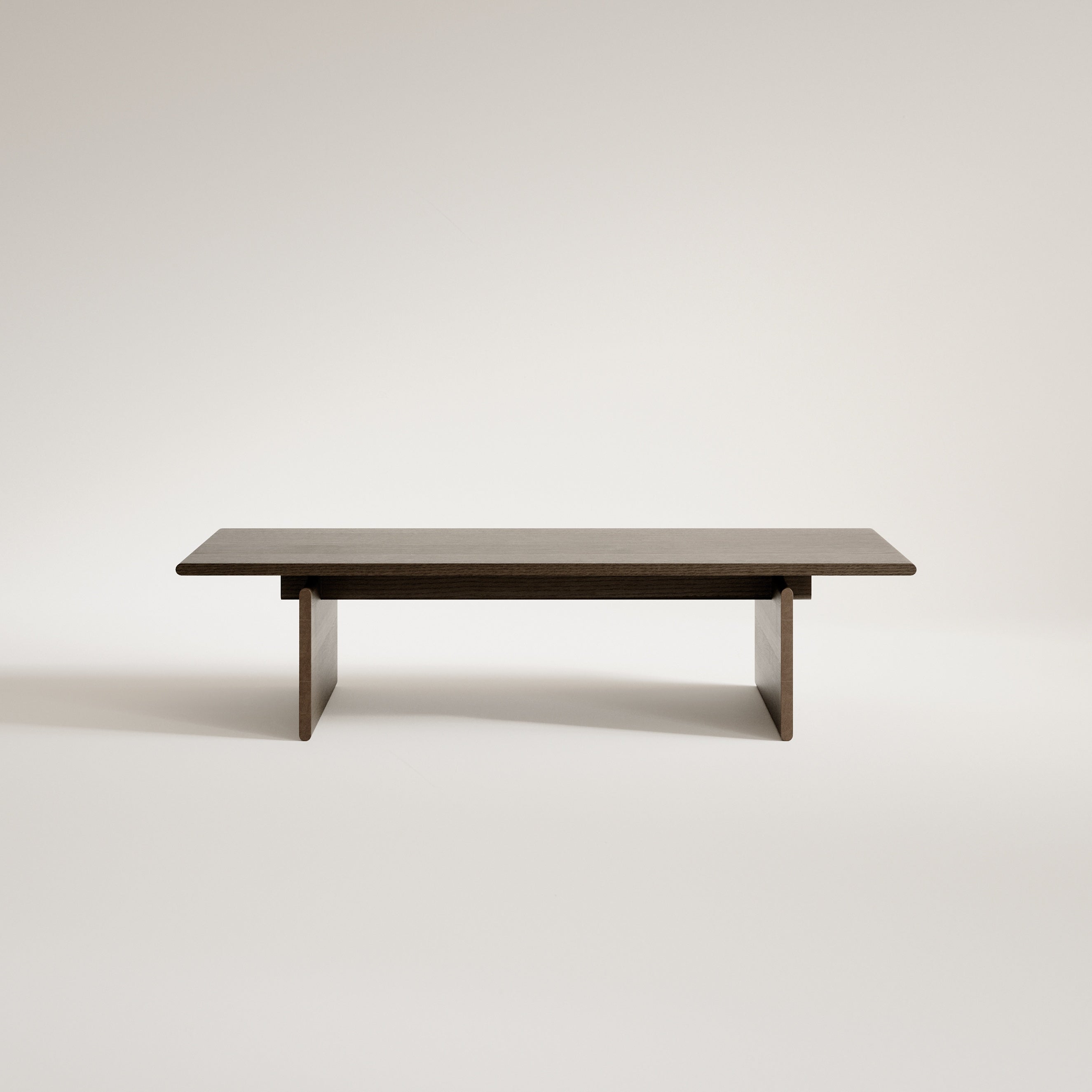 NOMEN oak veneer coffee table
