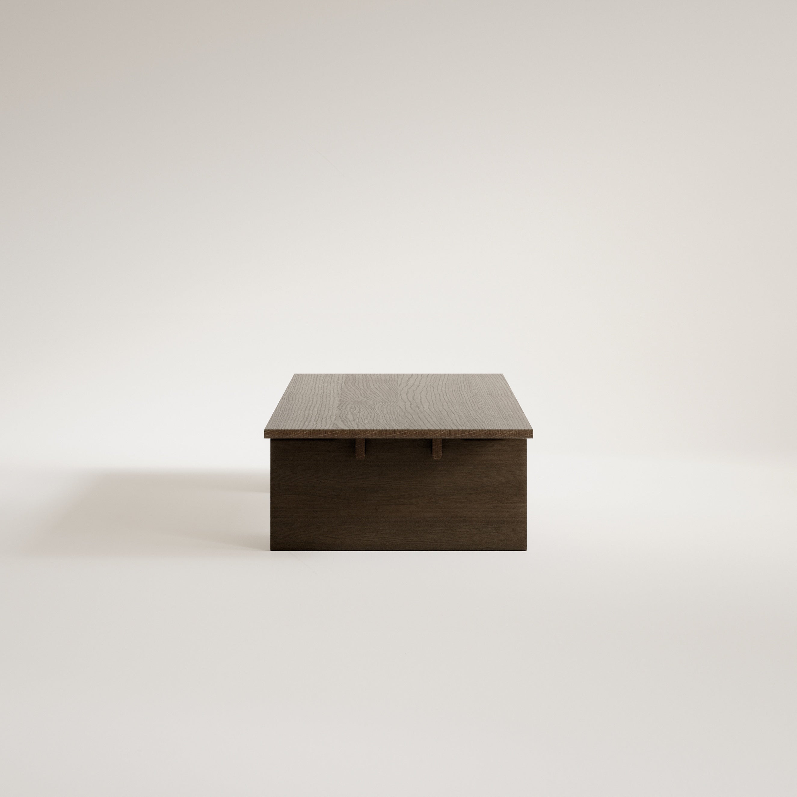 NOMEN oak veneer coffee table