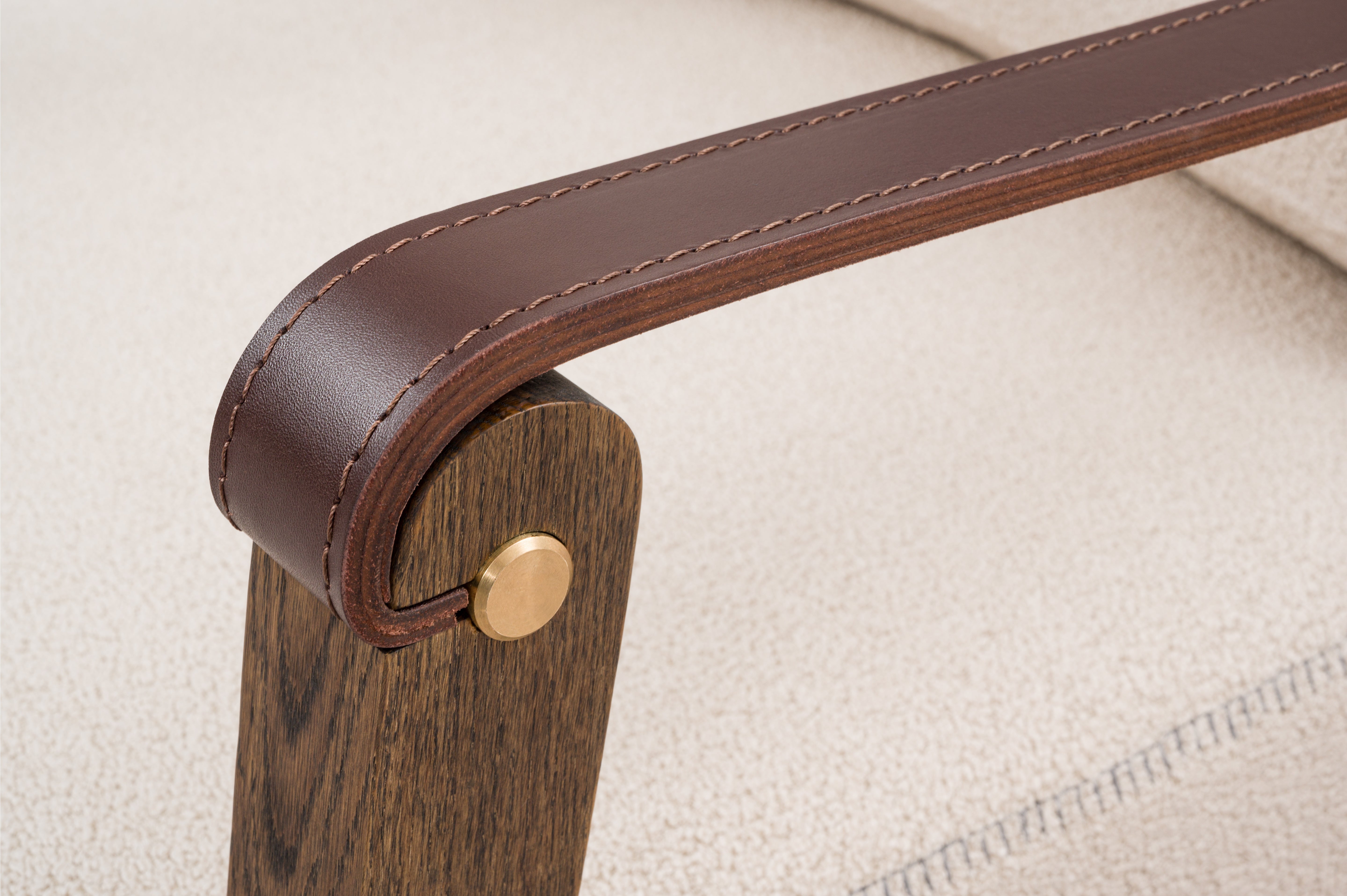 PHILIP Polstersessel, Holzgestell