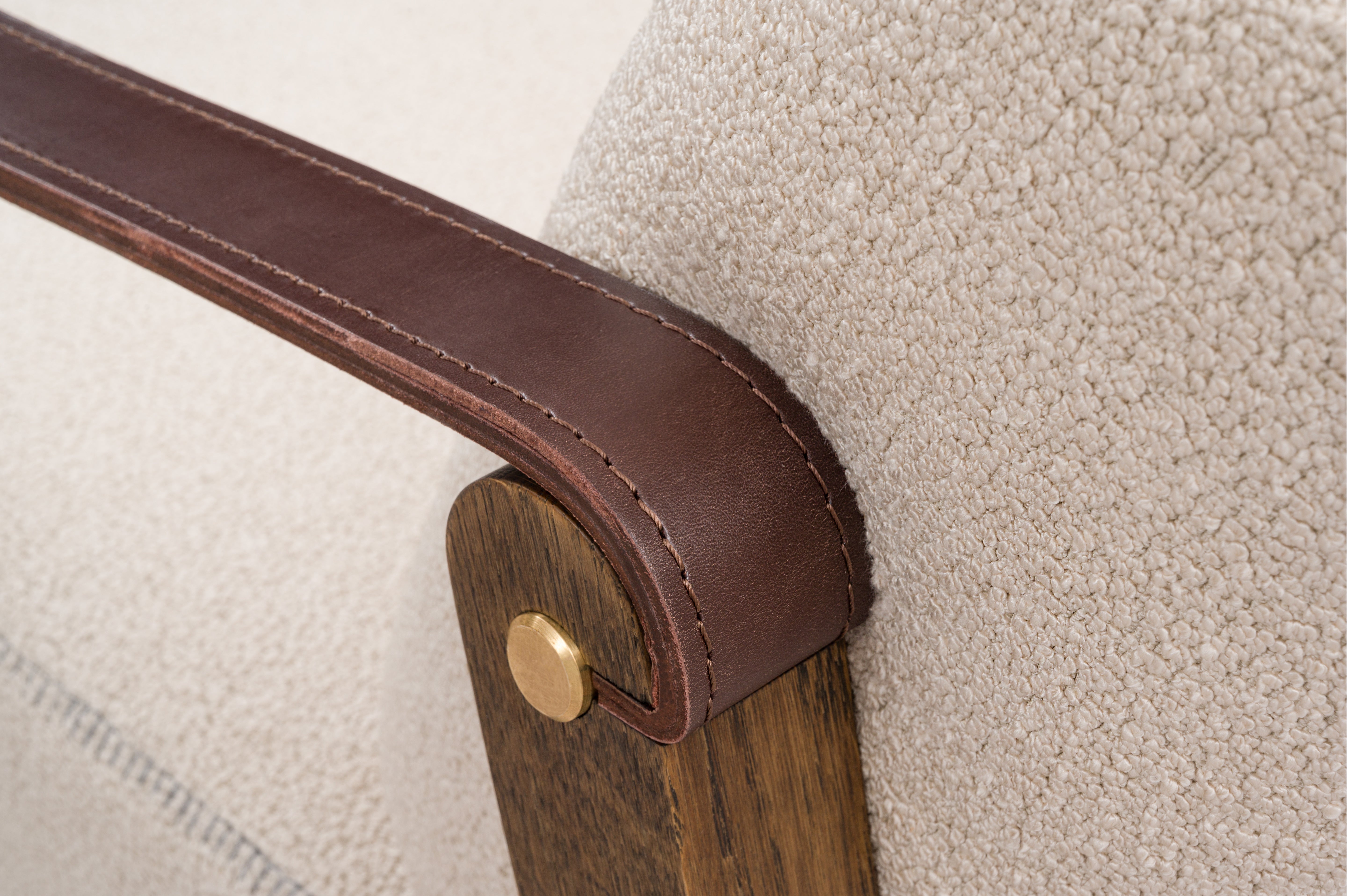 PHILIP Polstersessel, Holzgestell