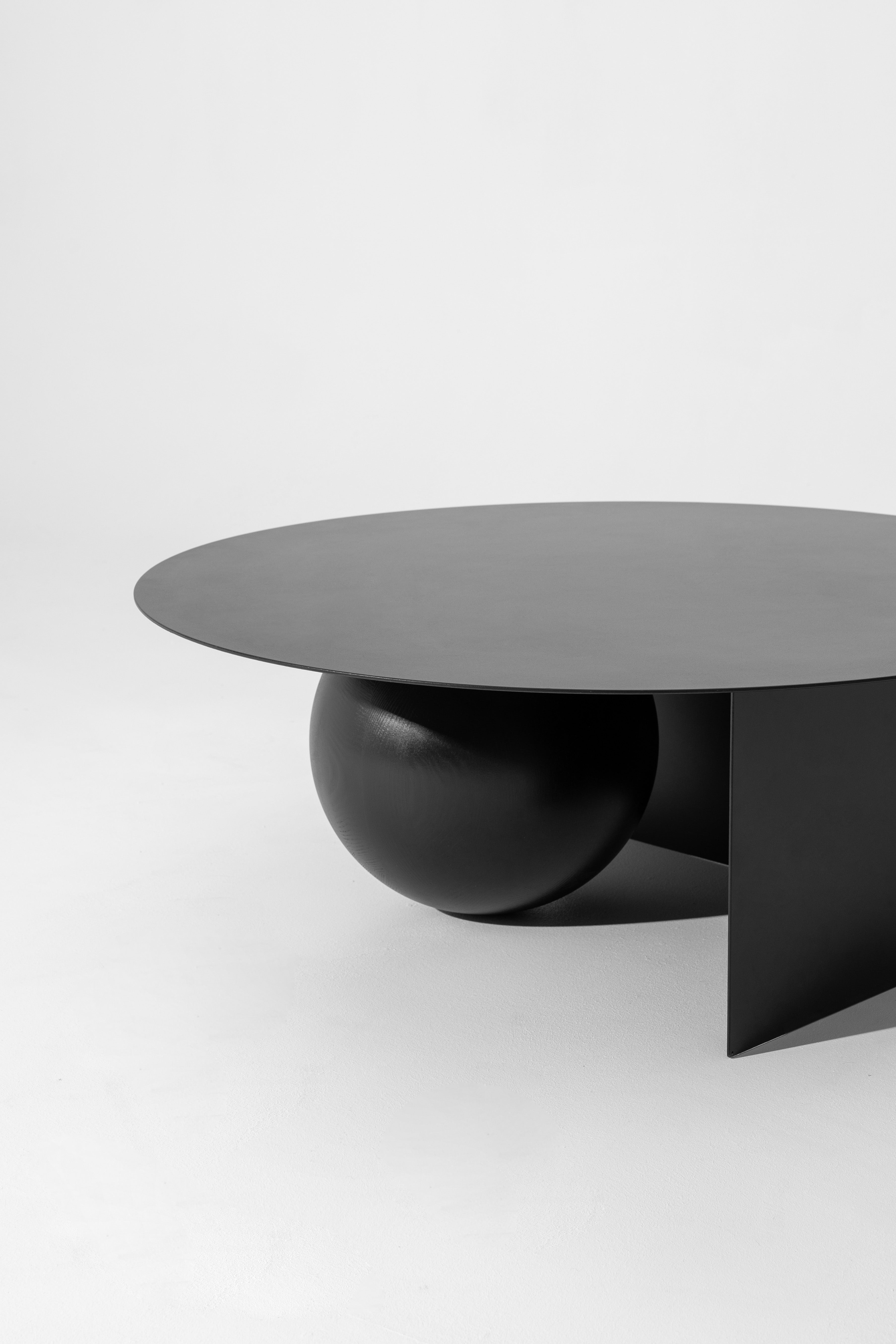 Koffietafel FUKU staal en hout