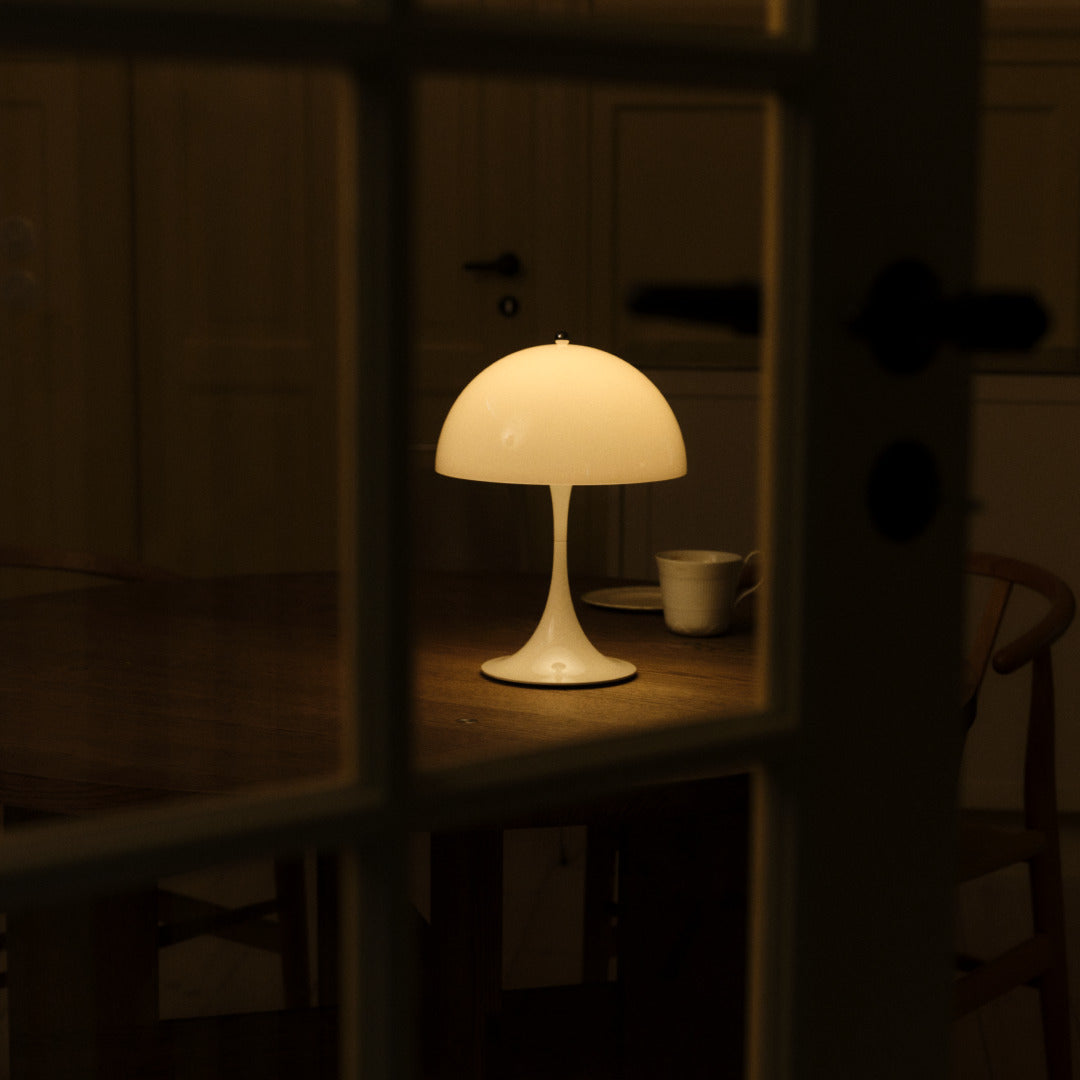 Draagbare lamp PANTHELLA 250 wit