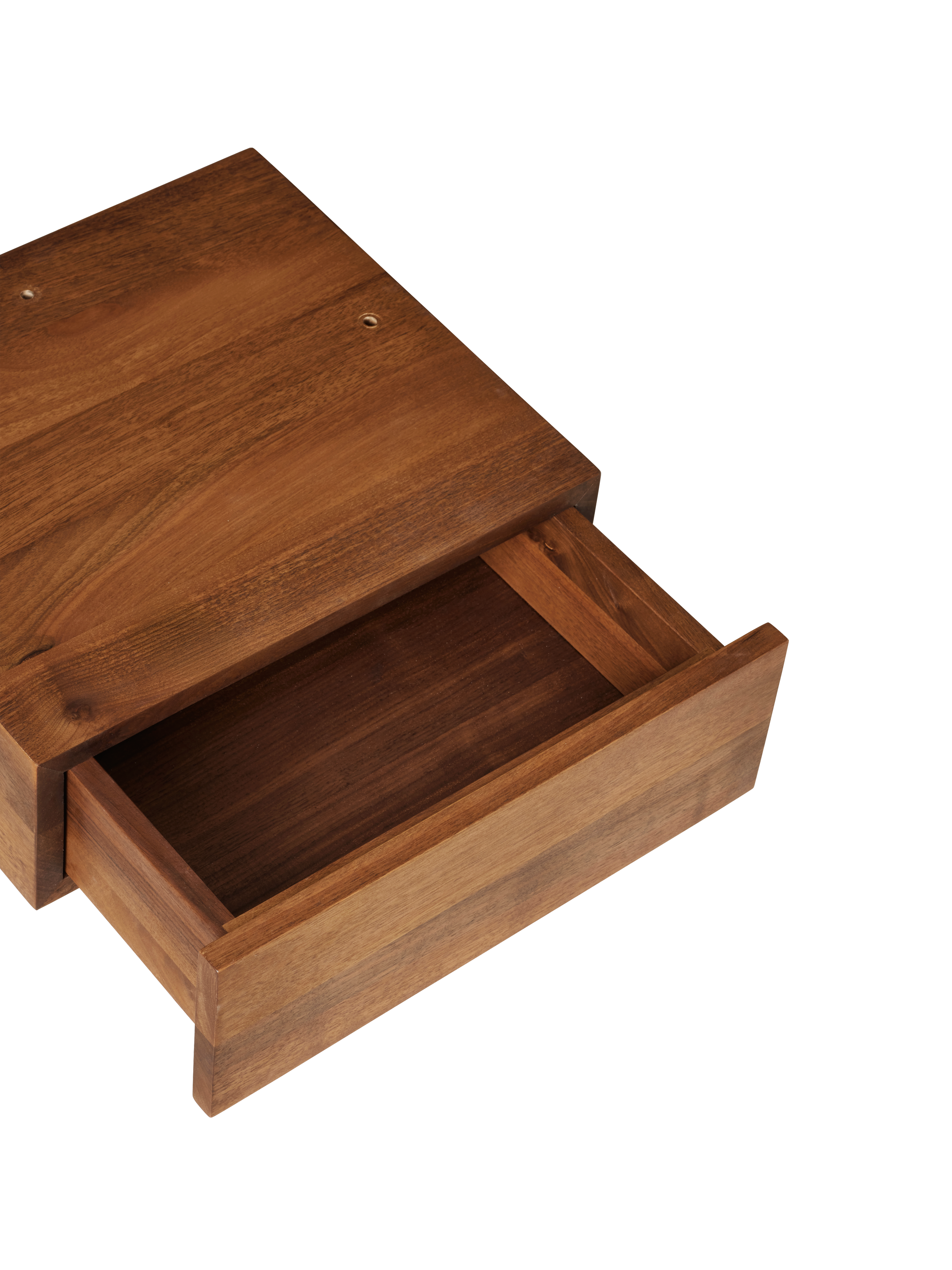 Desk with drawer FEVE walnut wood
