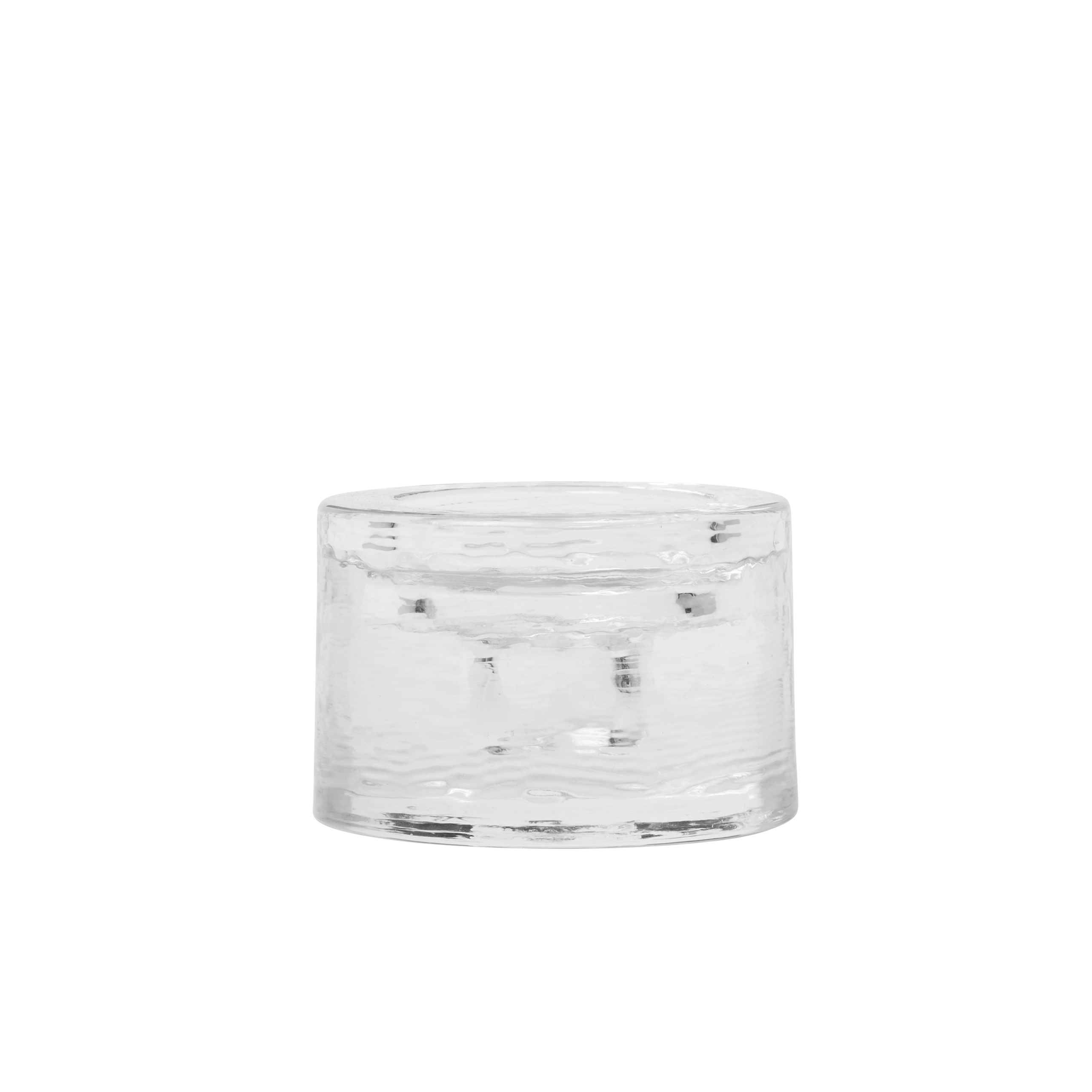 Ronde kaarsenhouder GRADIA glas