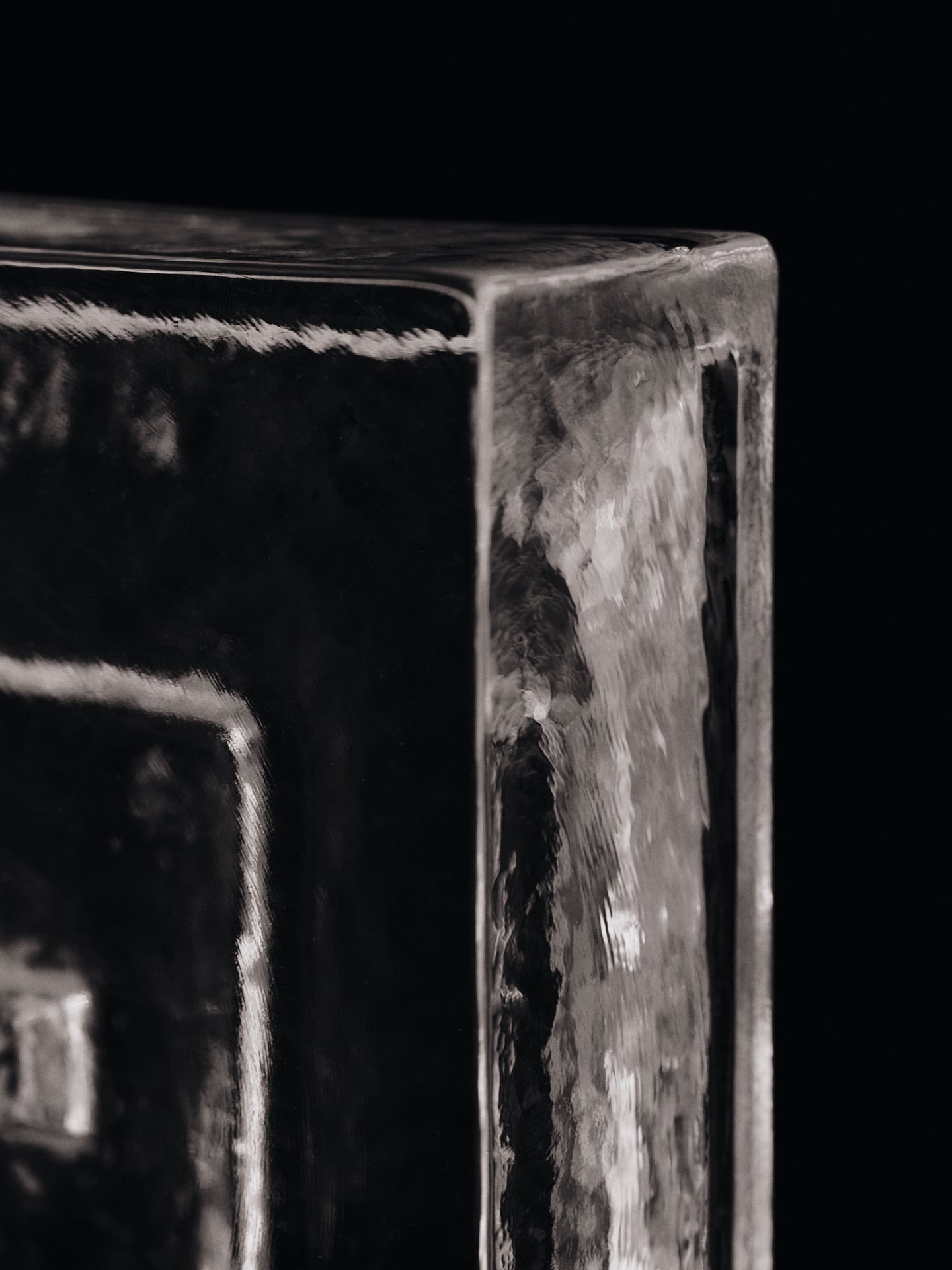 Square Candle Holder GRADIA Glass