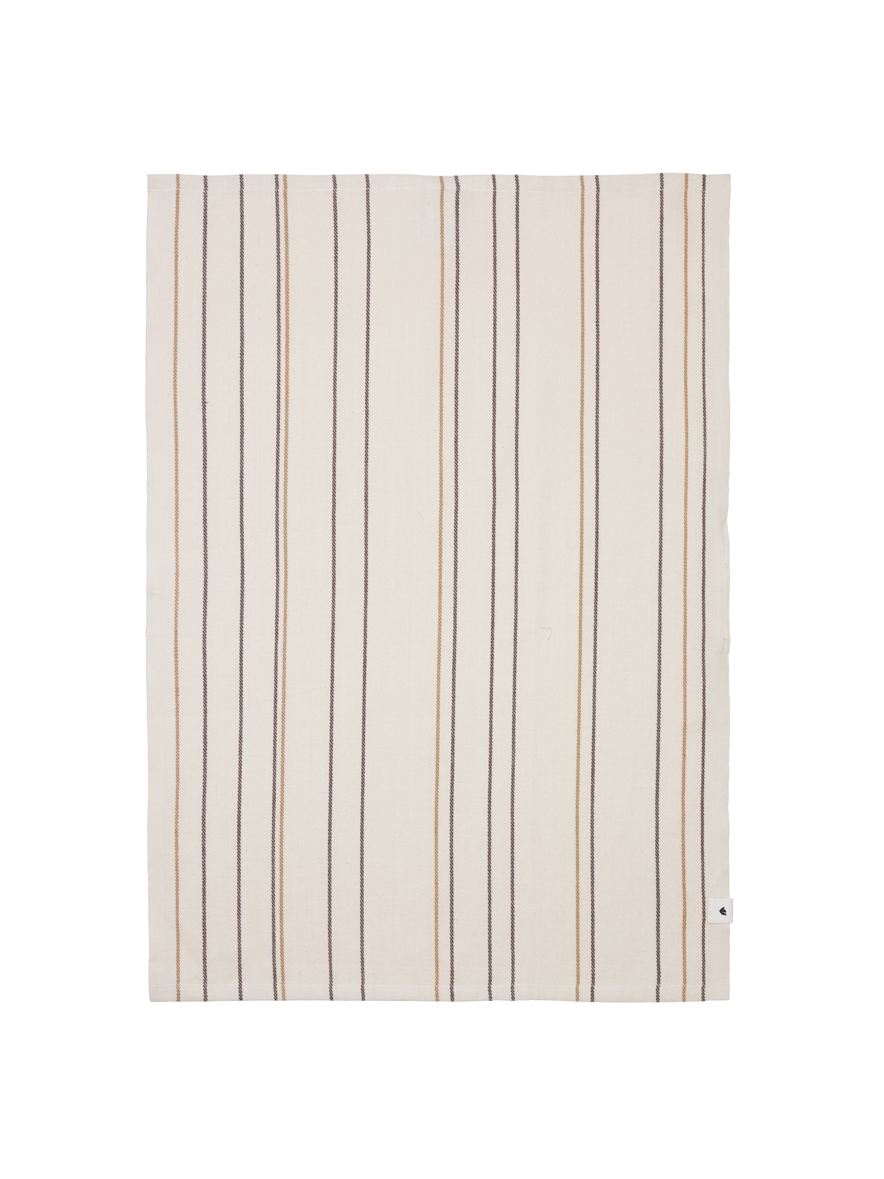 Keukenhanddoeken set ITO beige met wit