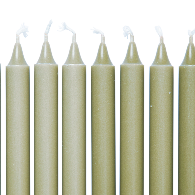 OMBRE Candle Set Shades of Green