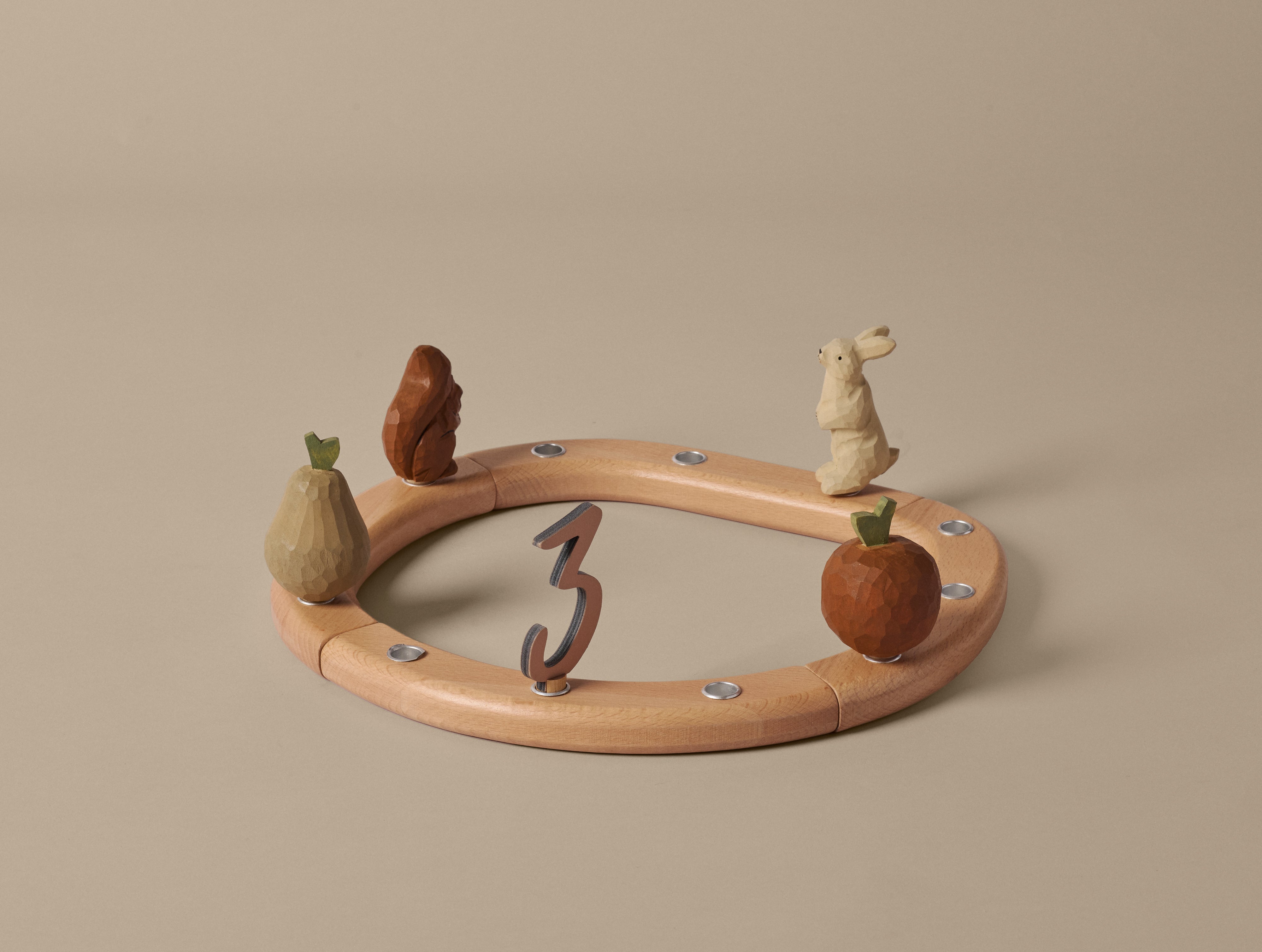 LOOPI Pink Candle Holder