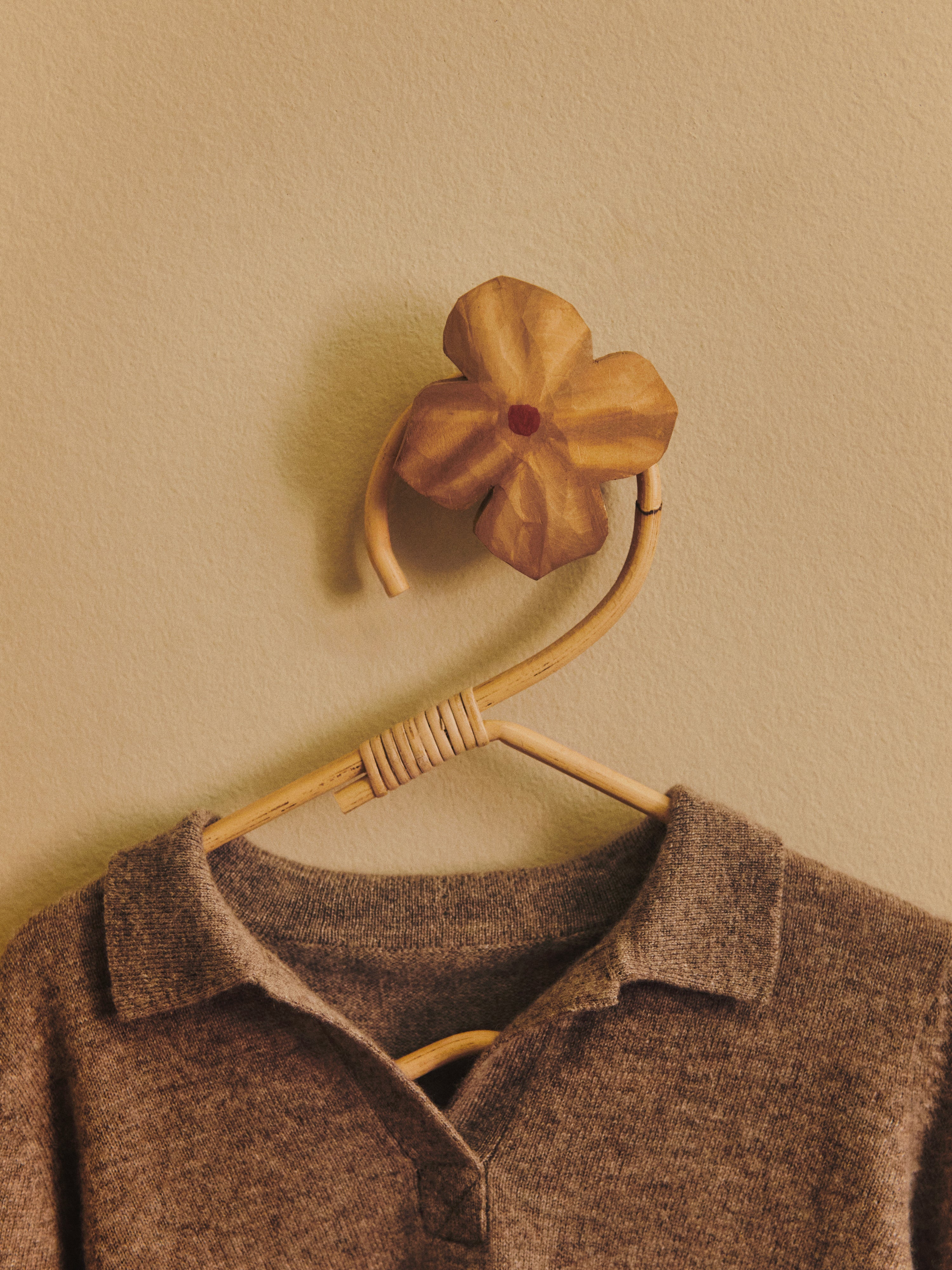 Kledinghanger POESIE roze met rood