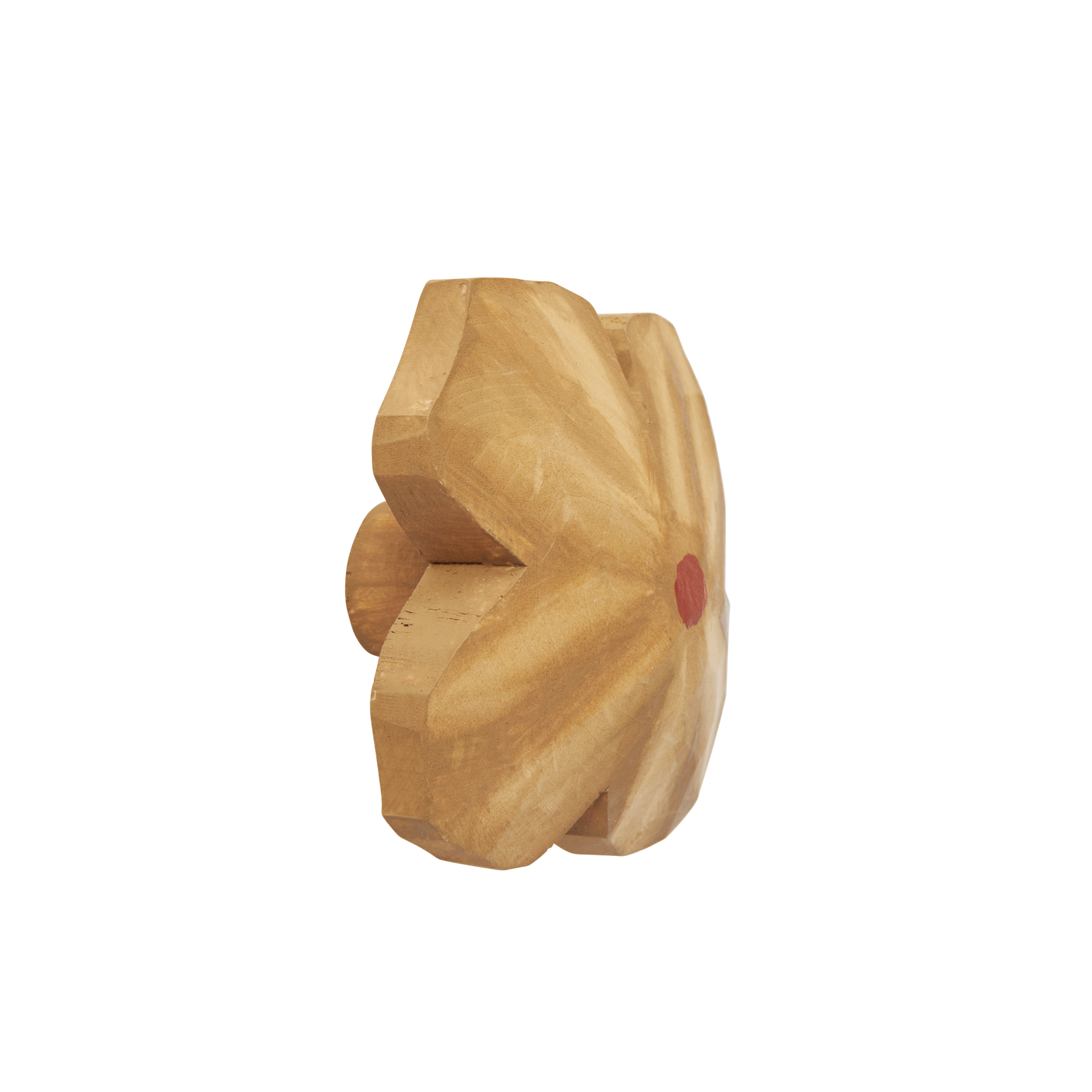 POESIE beige coat rack with red