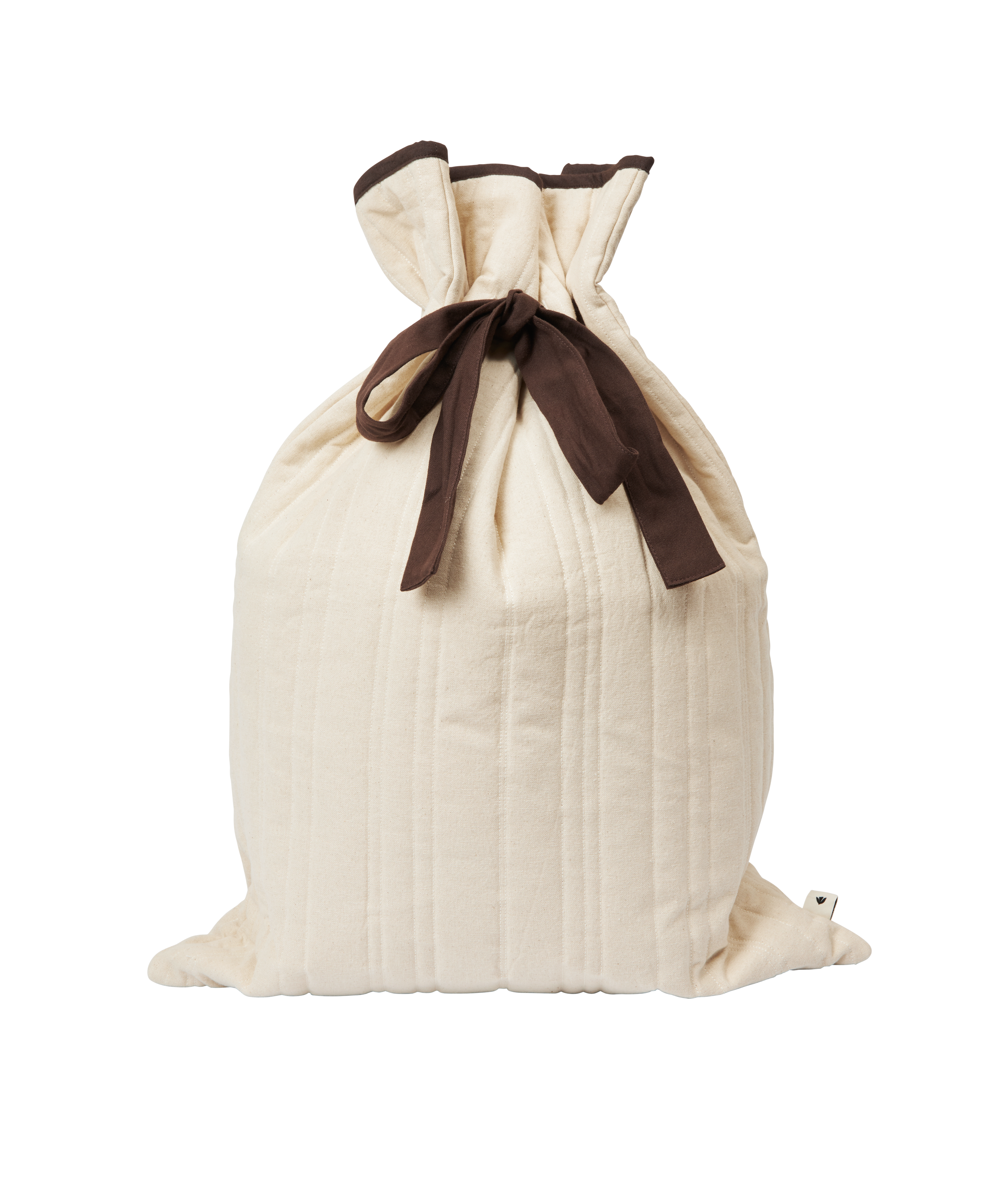 Geschenkesack VARI QUILTED SACK beige mit braun