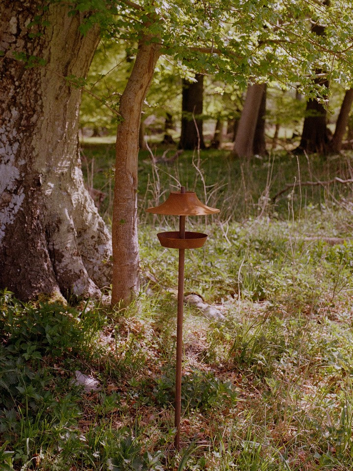 Vogelvoederhuis CORTIVO roestbruin