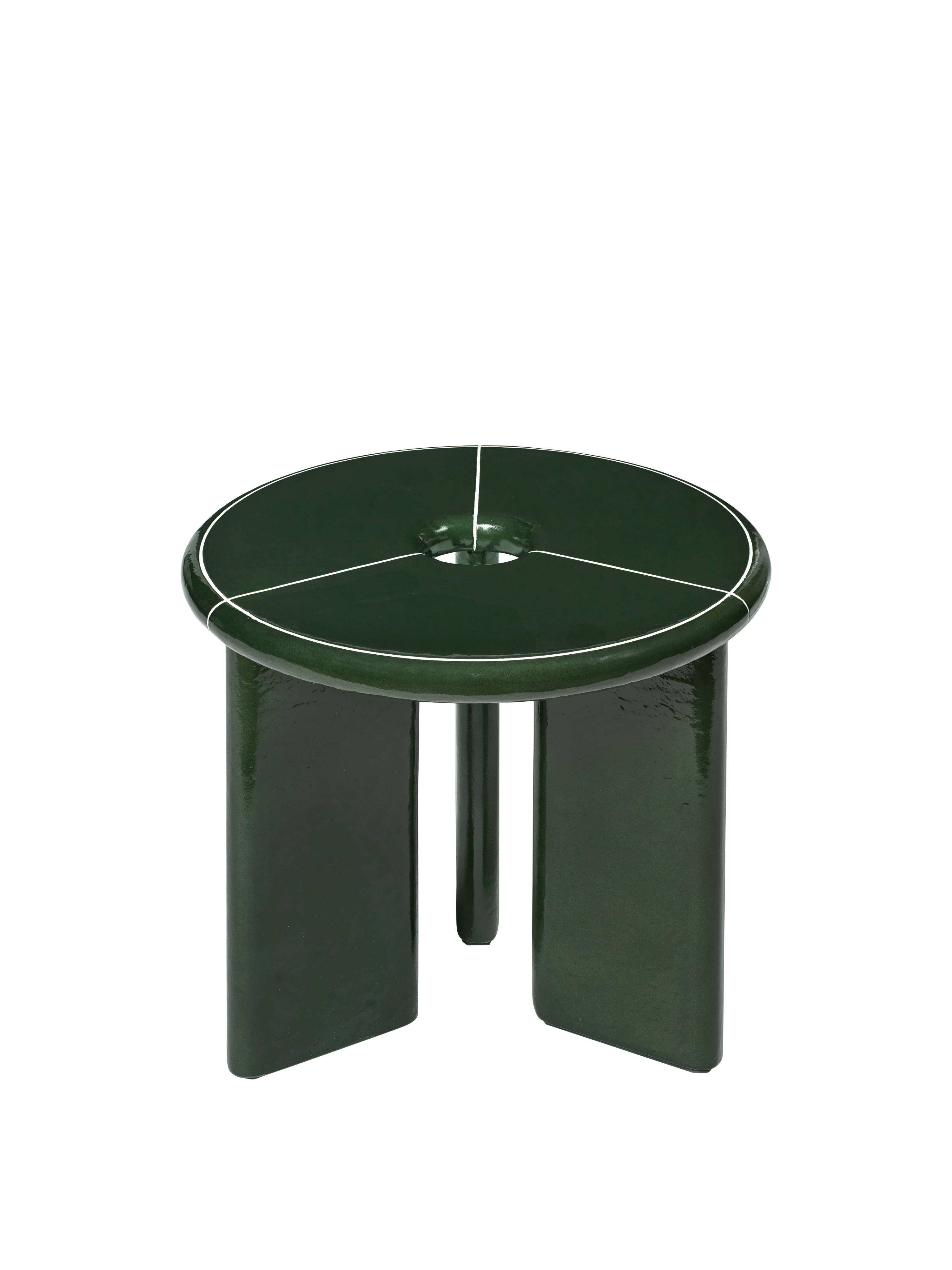 Bijzettafel DEYA donkergroen