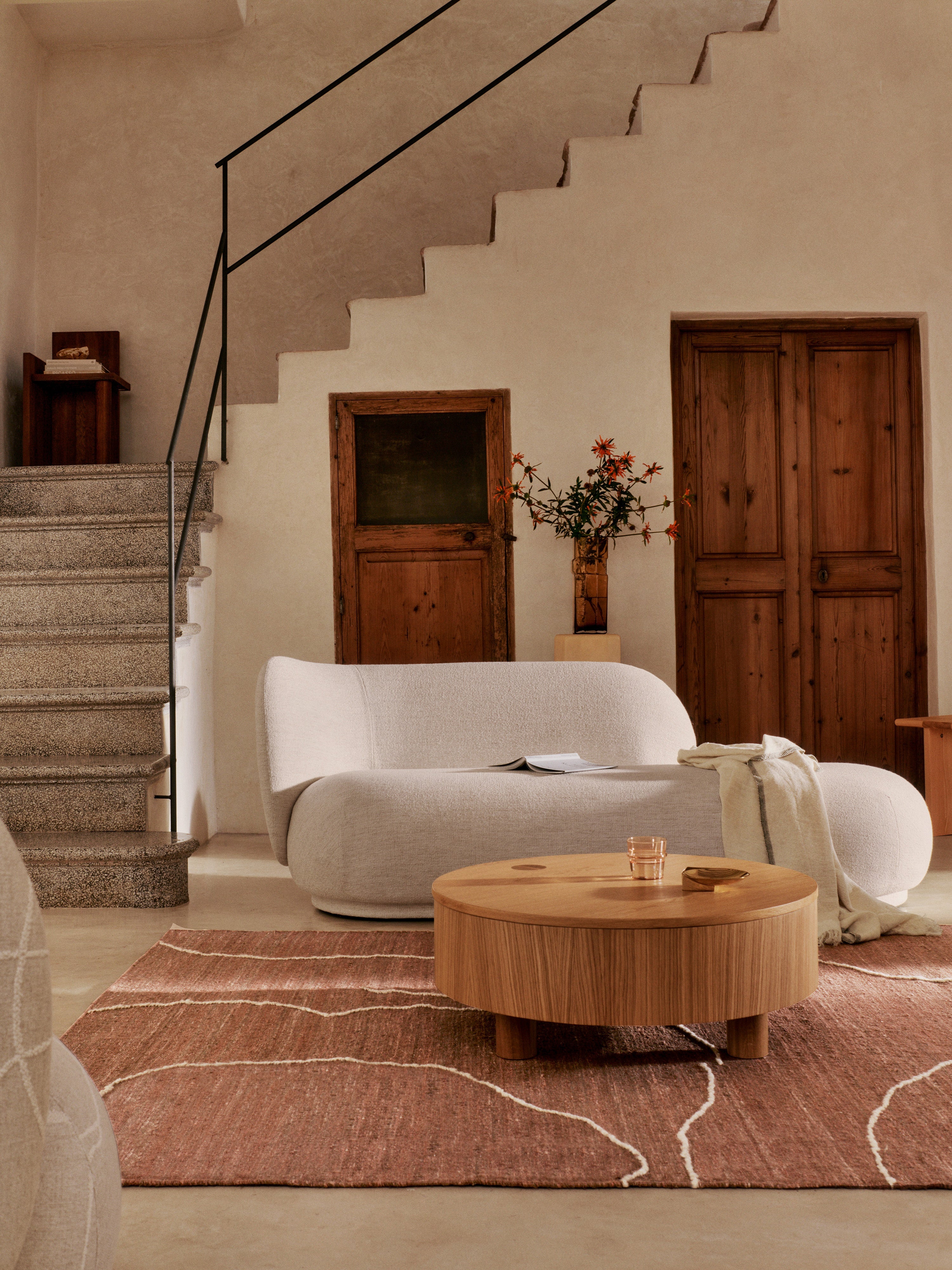 Vloerkleed GESSO baksteen