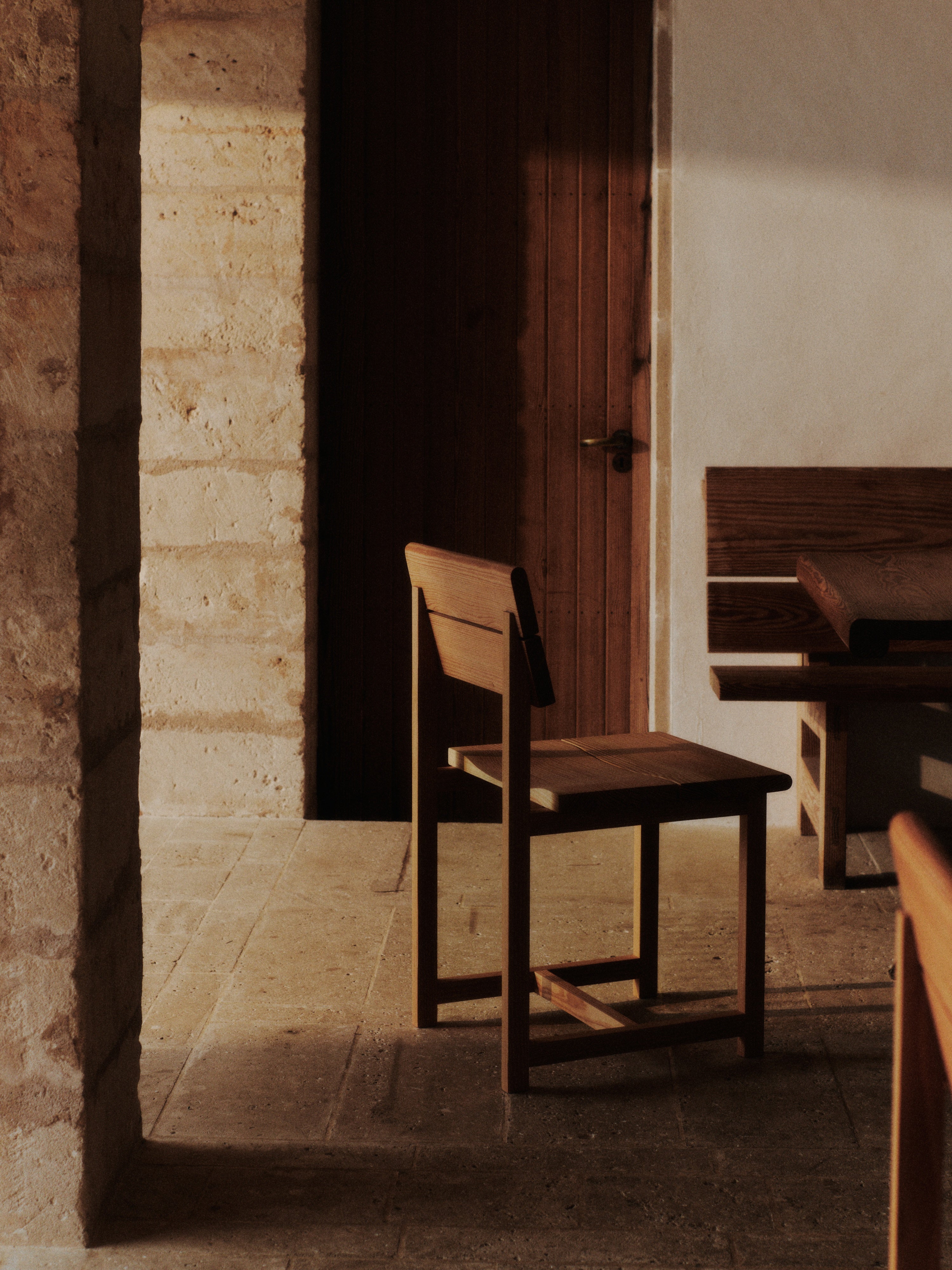 Stuhl VIST lite Holz von Douglasie