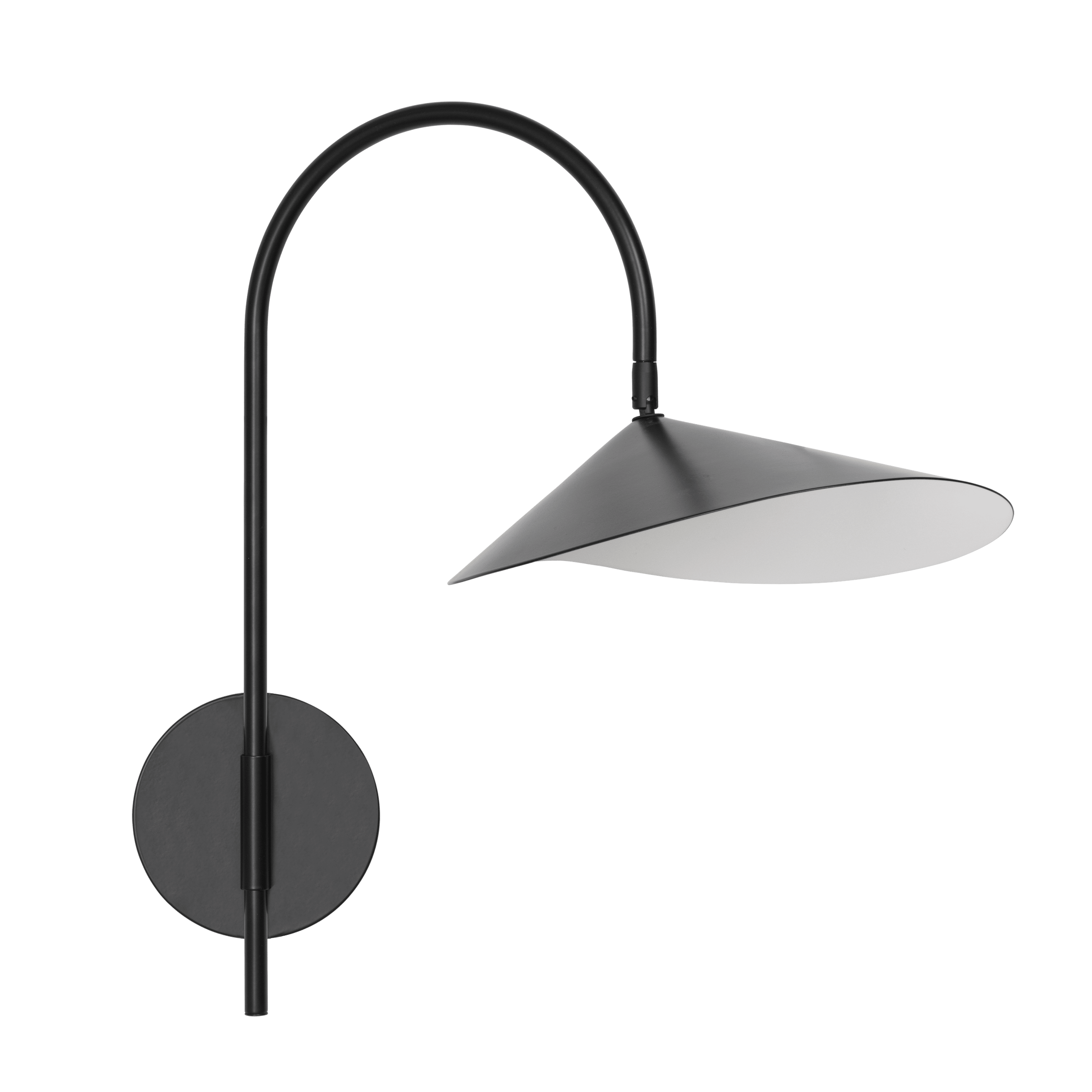 Wandlamp ARUM SWIVEL zwart