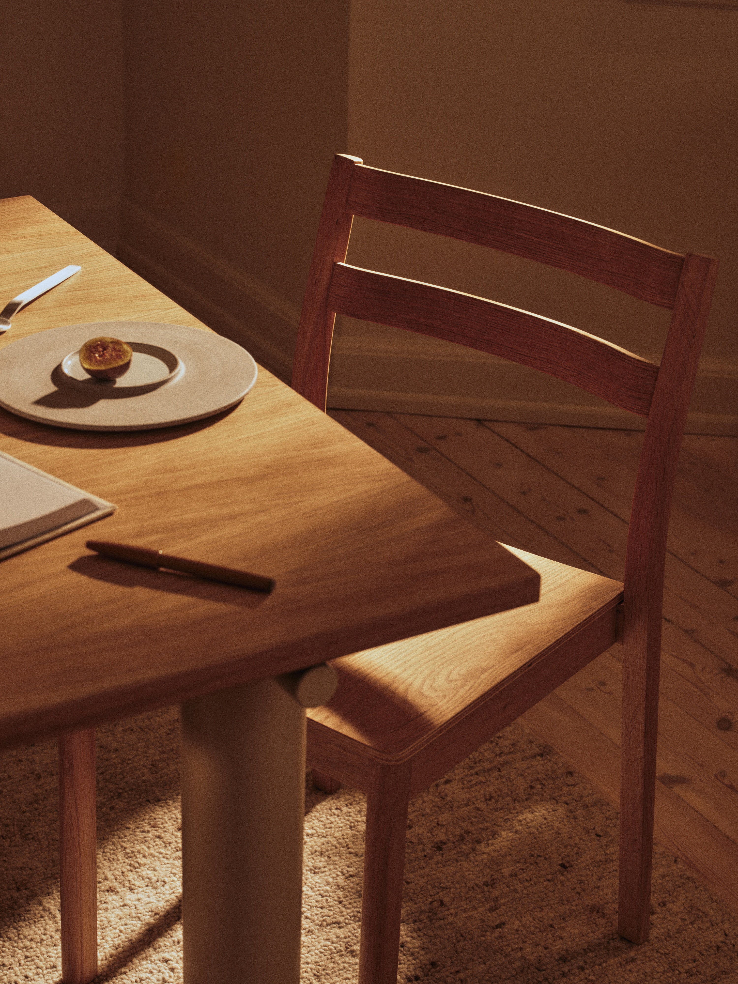 BODA Oak Veneer Chair