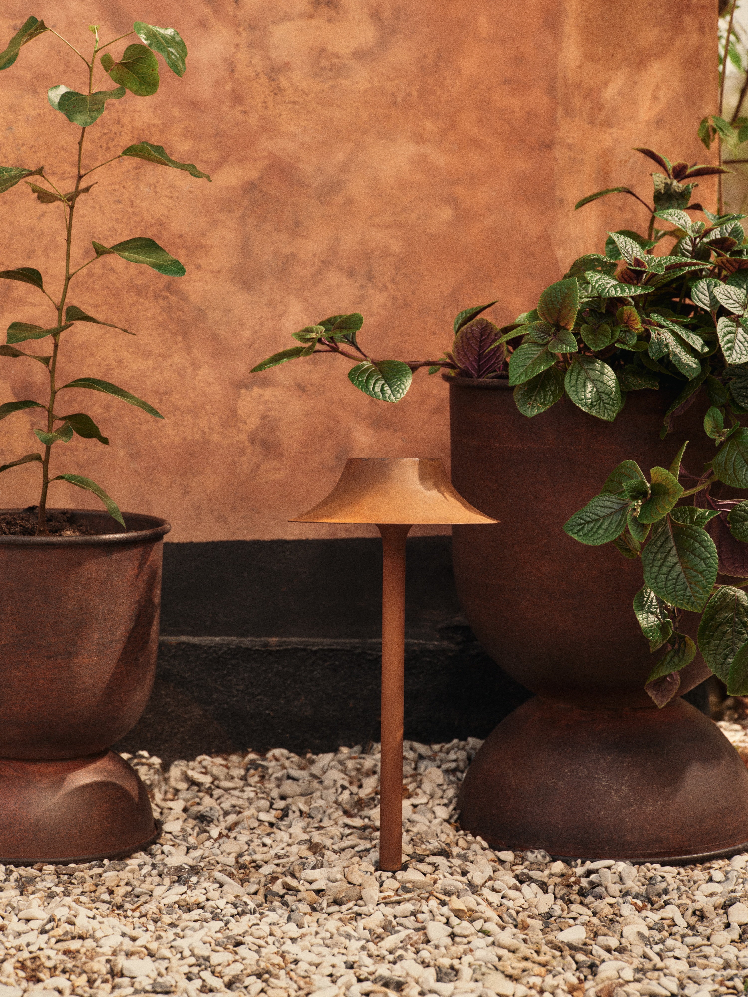 Tuinlamp CORTIVO roestkleurig