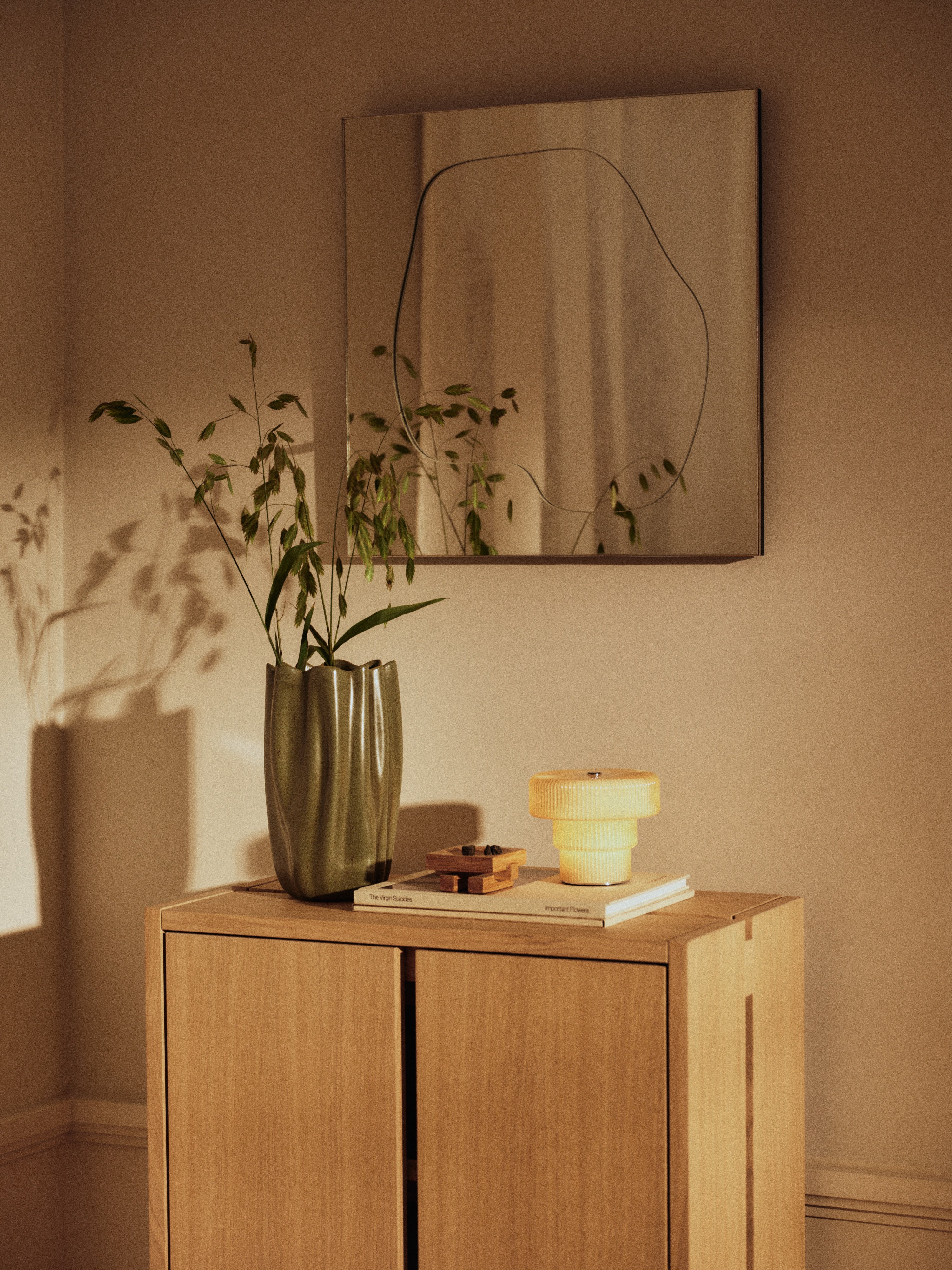 PARCEL Oak Wood Cabinet