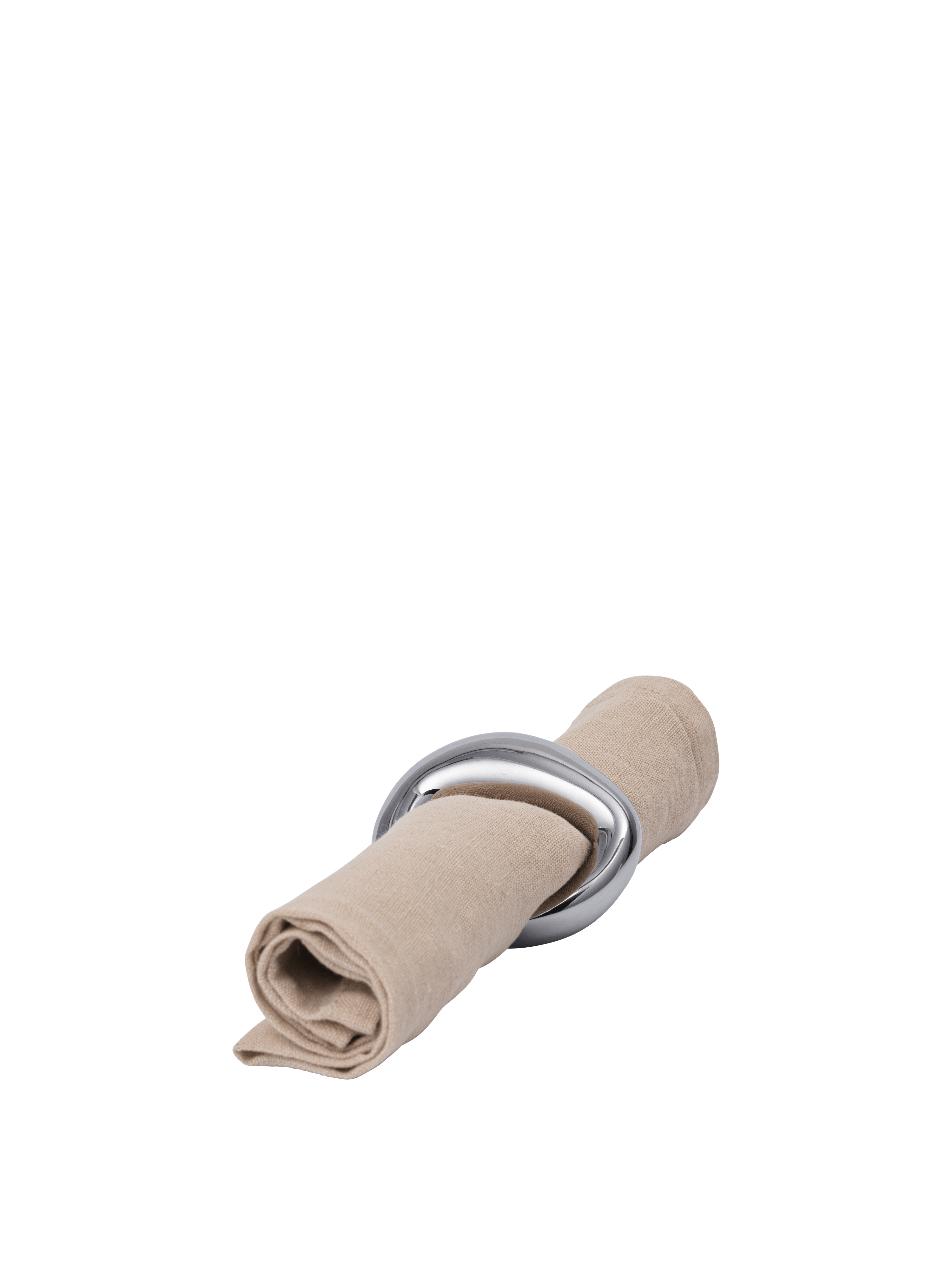 Set van servetringen ORRITH zilver