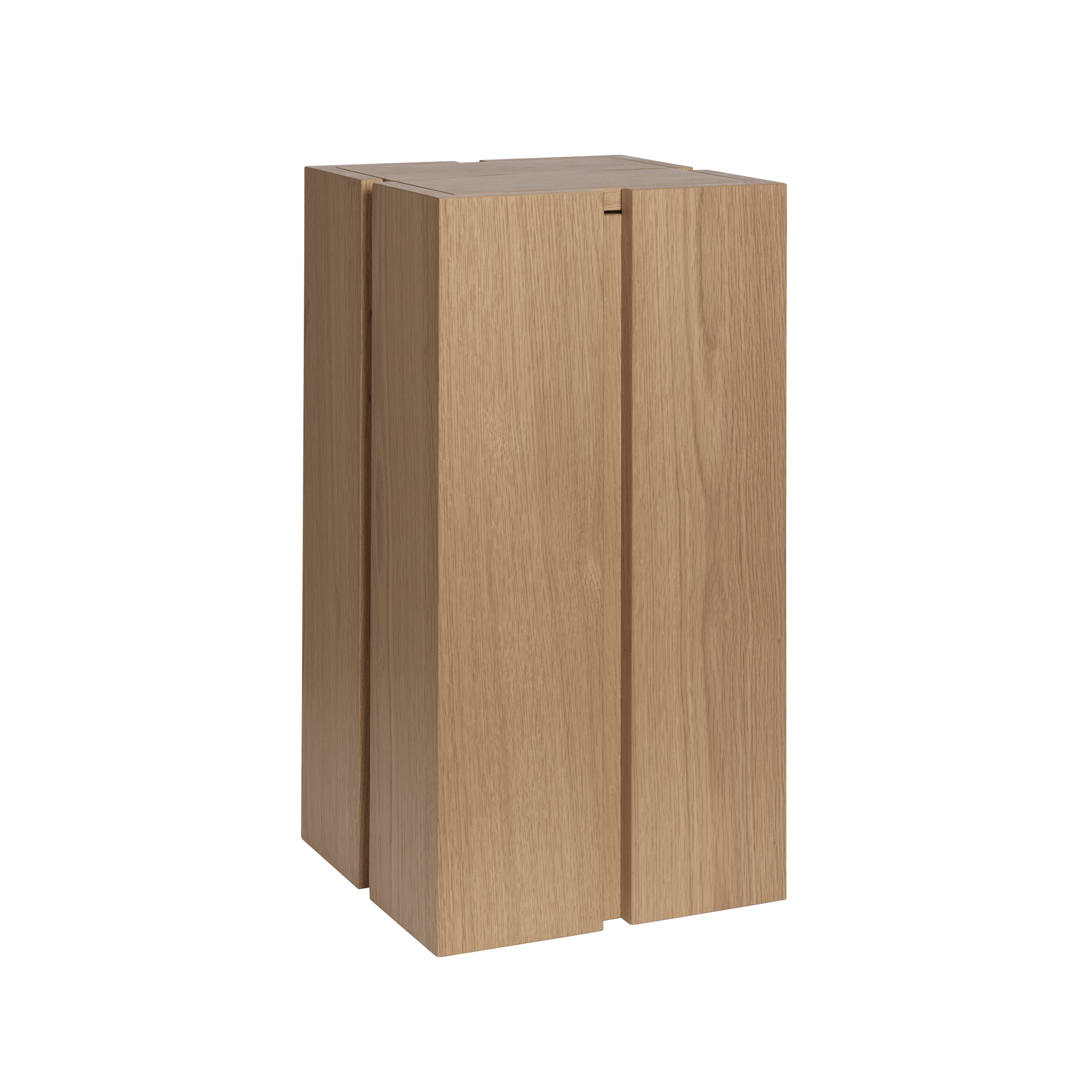 Seiten Tisch PARCEL Eichenfurnier