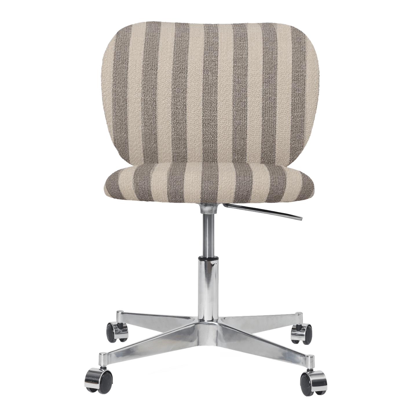 Office chair with wheeled base RICO CASTORS Louisiana sand with broken white