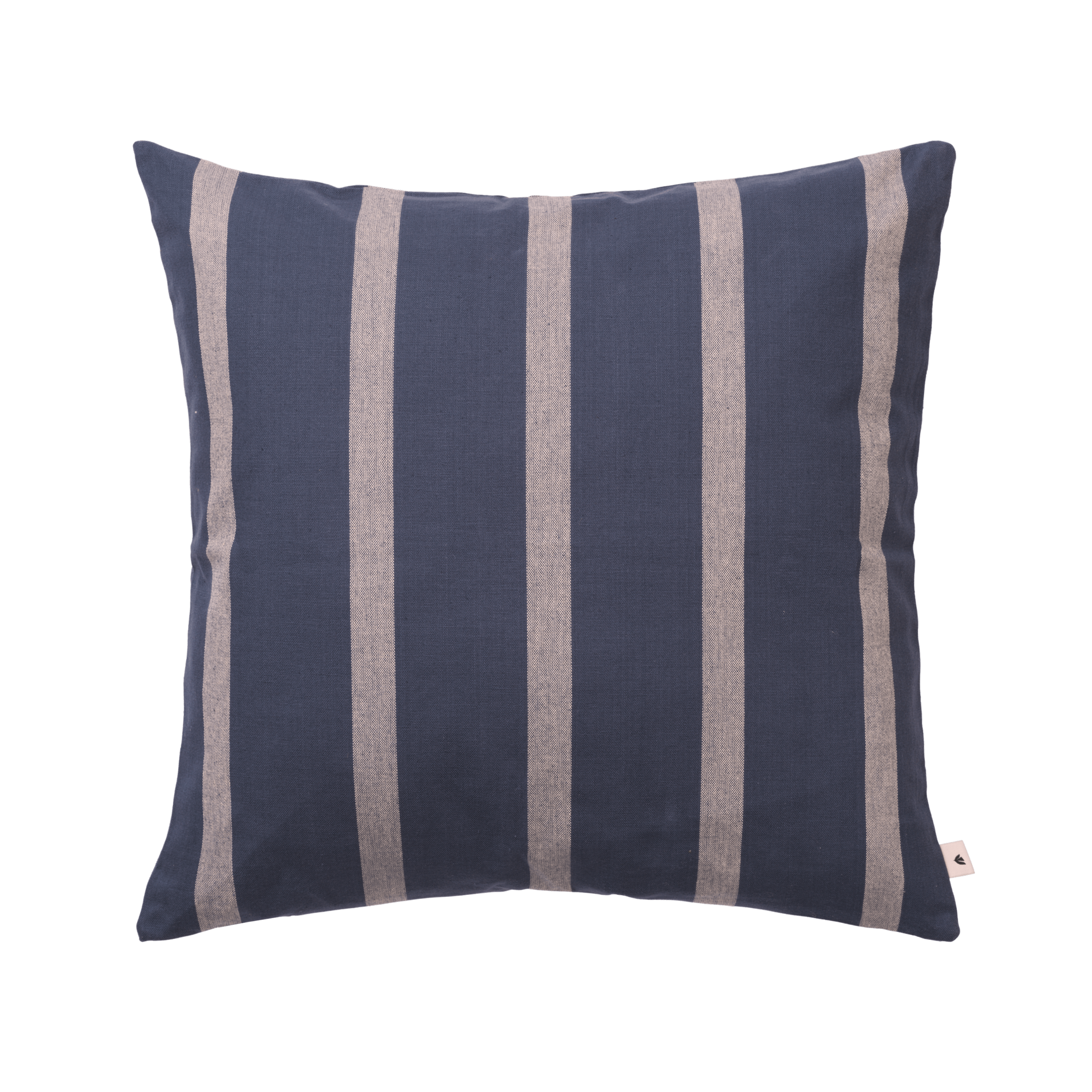 STRAND Indigo Cushion Cover with Gray