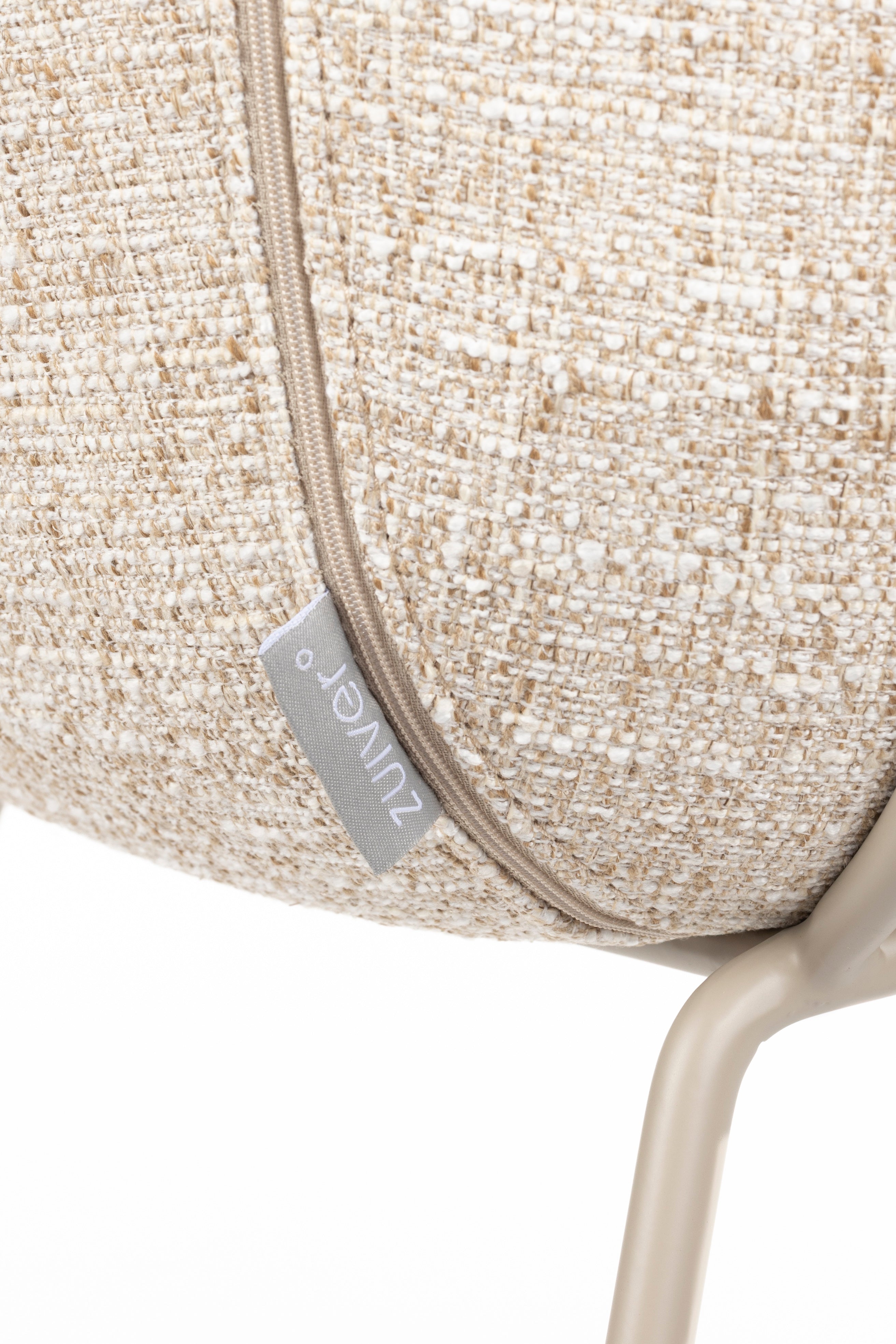 FESTON fauteuil met armleuningen beige