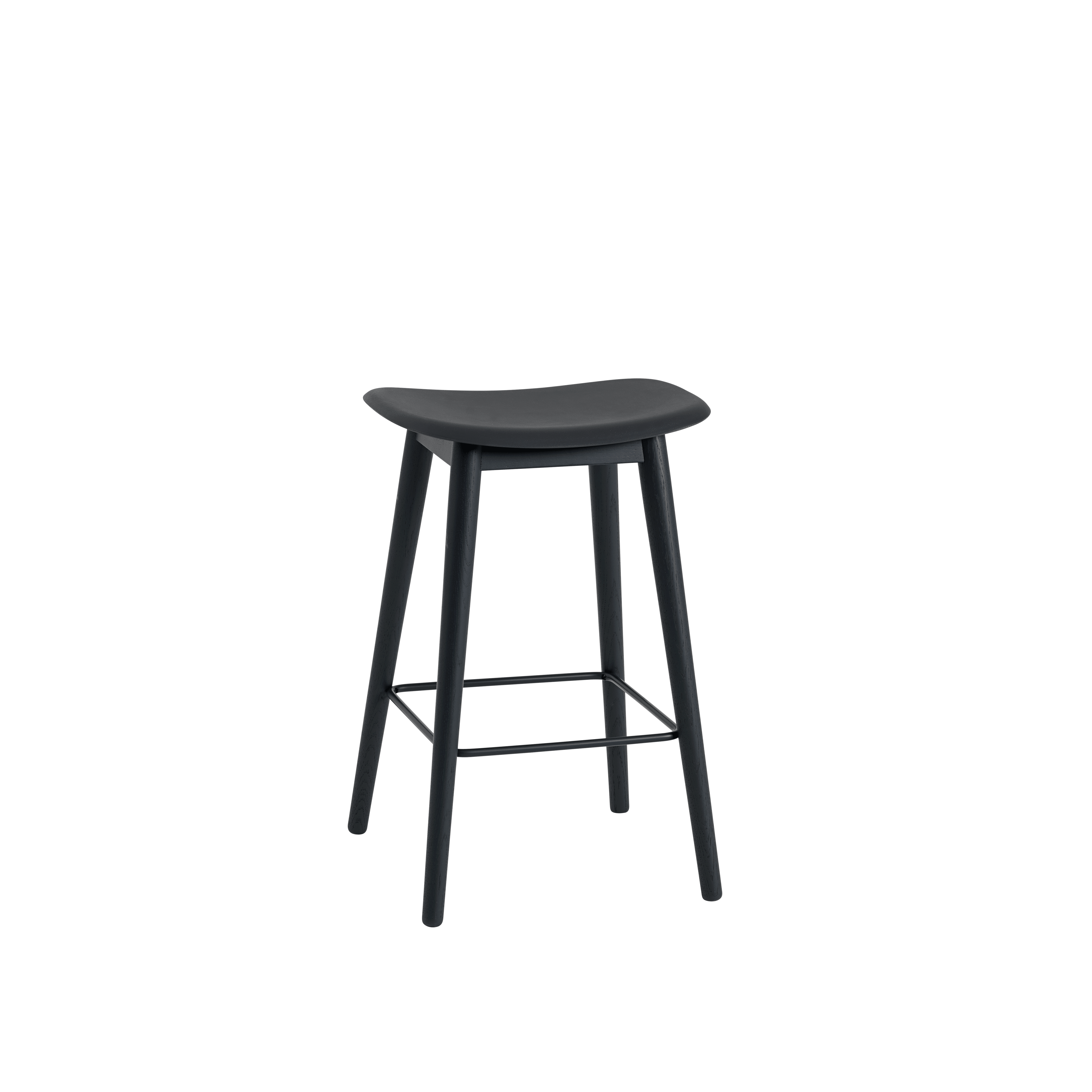 Gepersonaliseerde FIBER kruk met houten basis