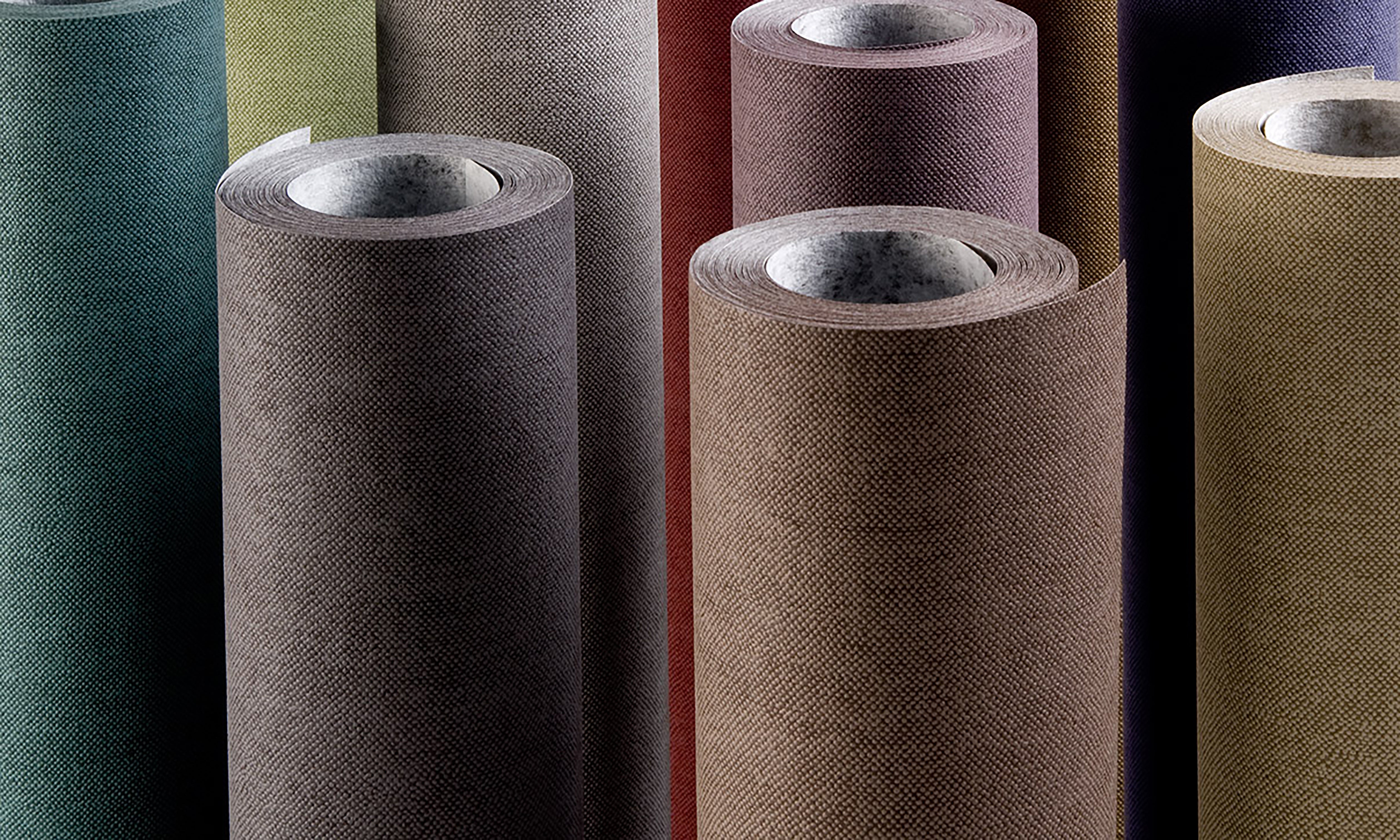 Structuurverf die canvas imiteert LIN groen