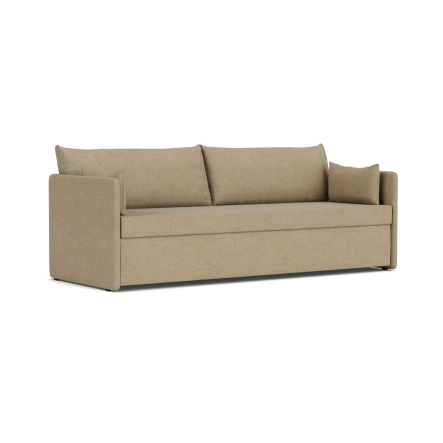 Sofa mit Schlaffunktion 3-sitzig 0FFSET beige