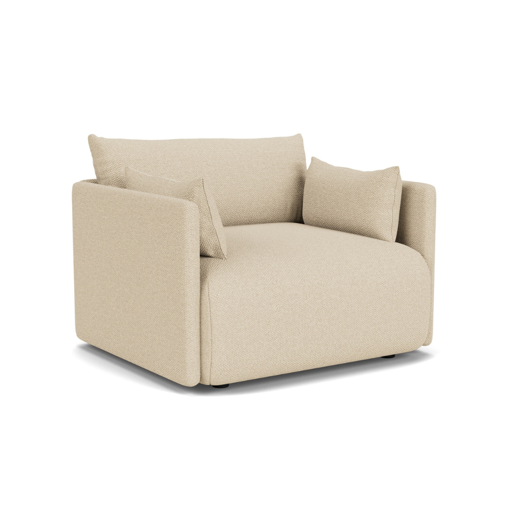 Fauteuil OFFSET lichtbeige