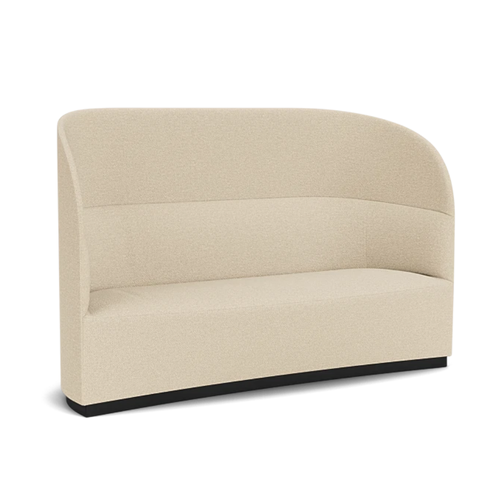 Bank met hoge rugleuning TEAROOM lichtbeige