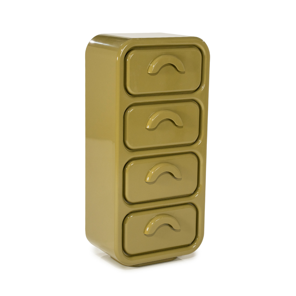 GUBBY Green Chest of Drawers