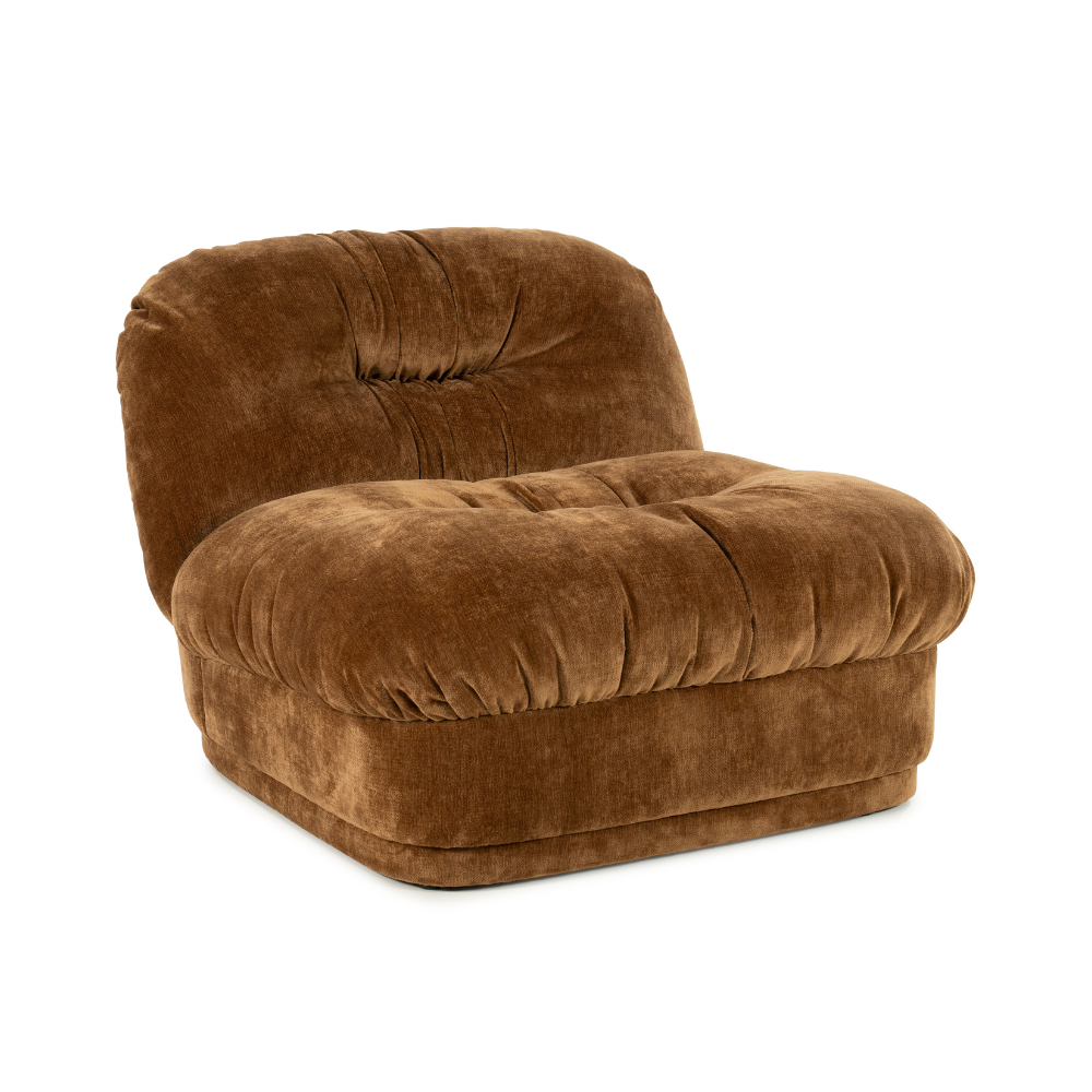Fauteuil NOOK bruin