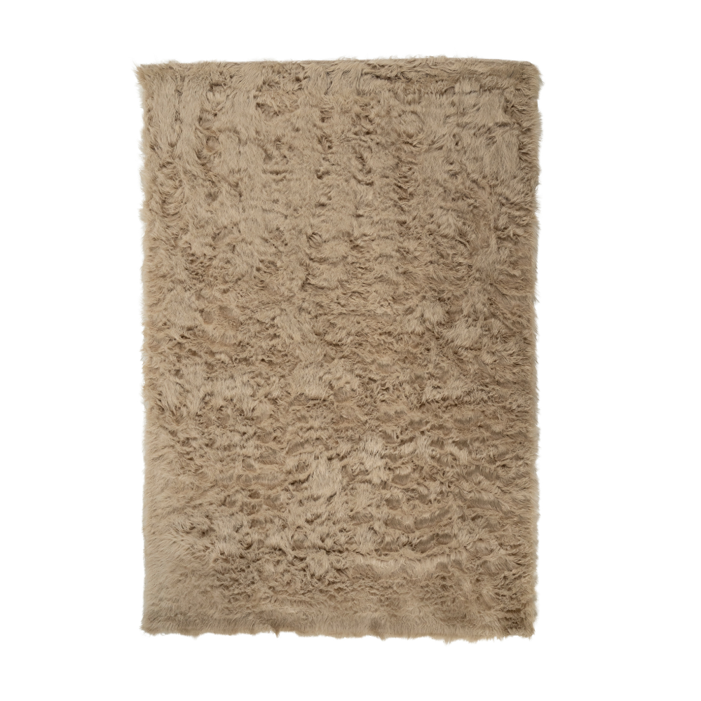 TAPIJT LASKA taupe met lange haren