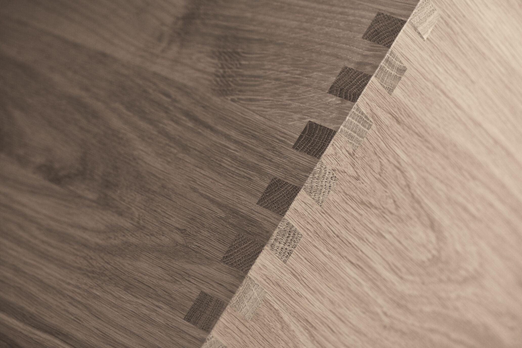 TV-meubel FLOOW gebleekt eikenhout