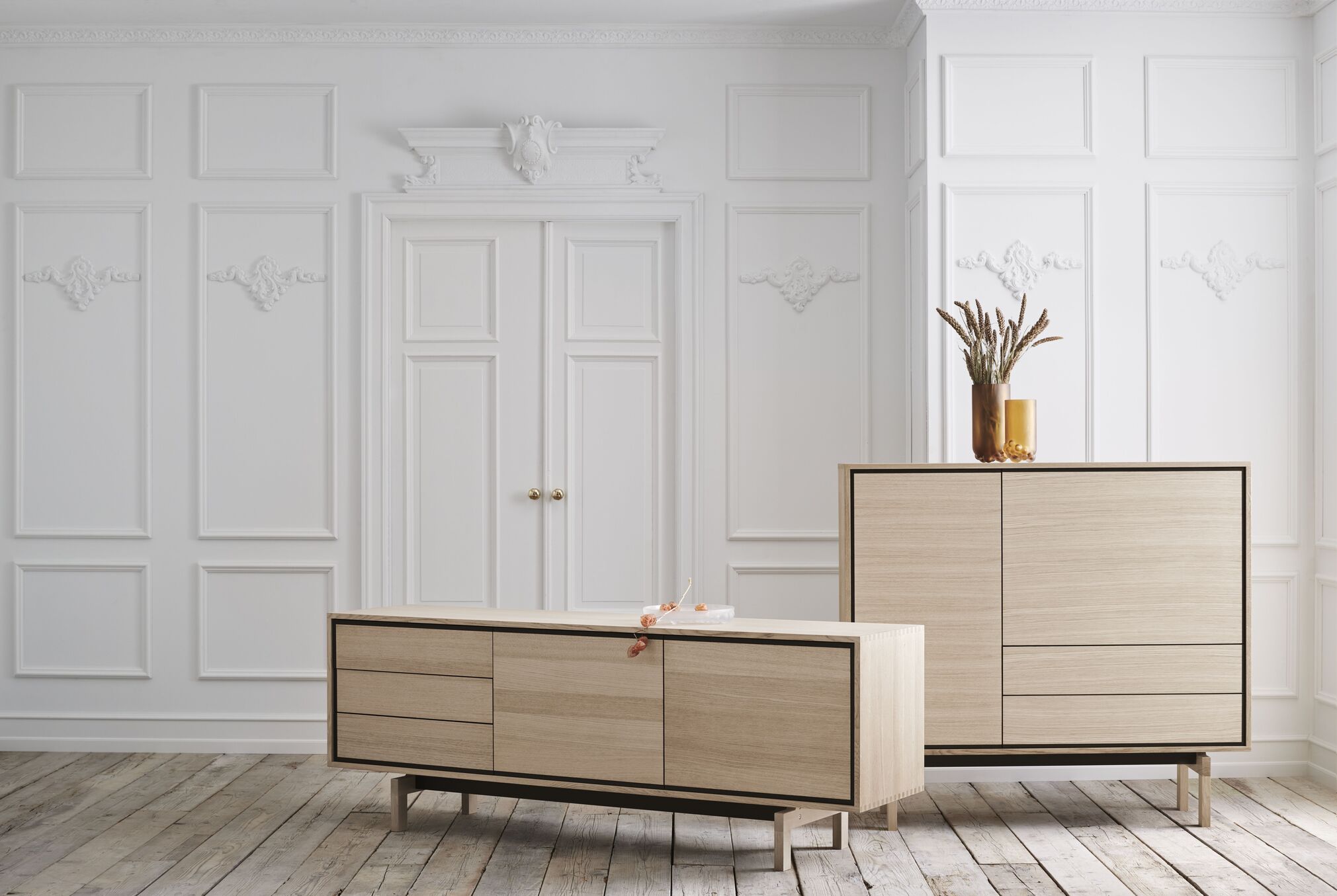 Vaas BULK karamelkleurig glas