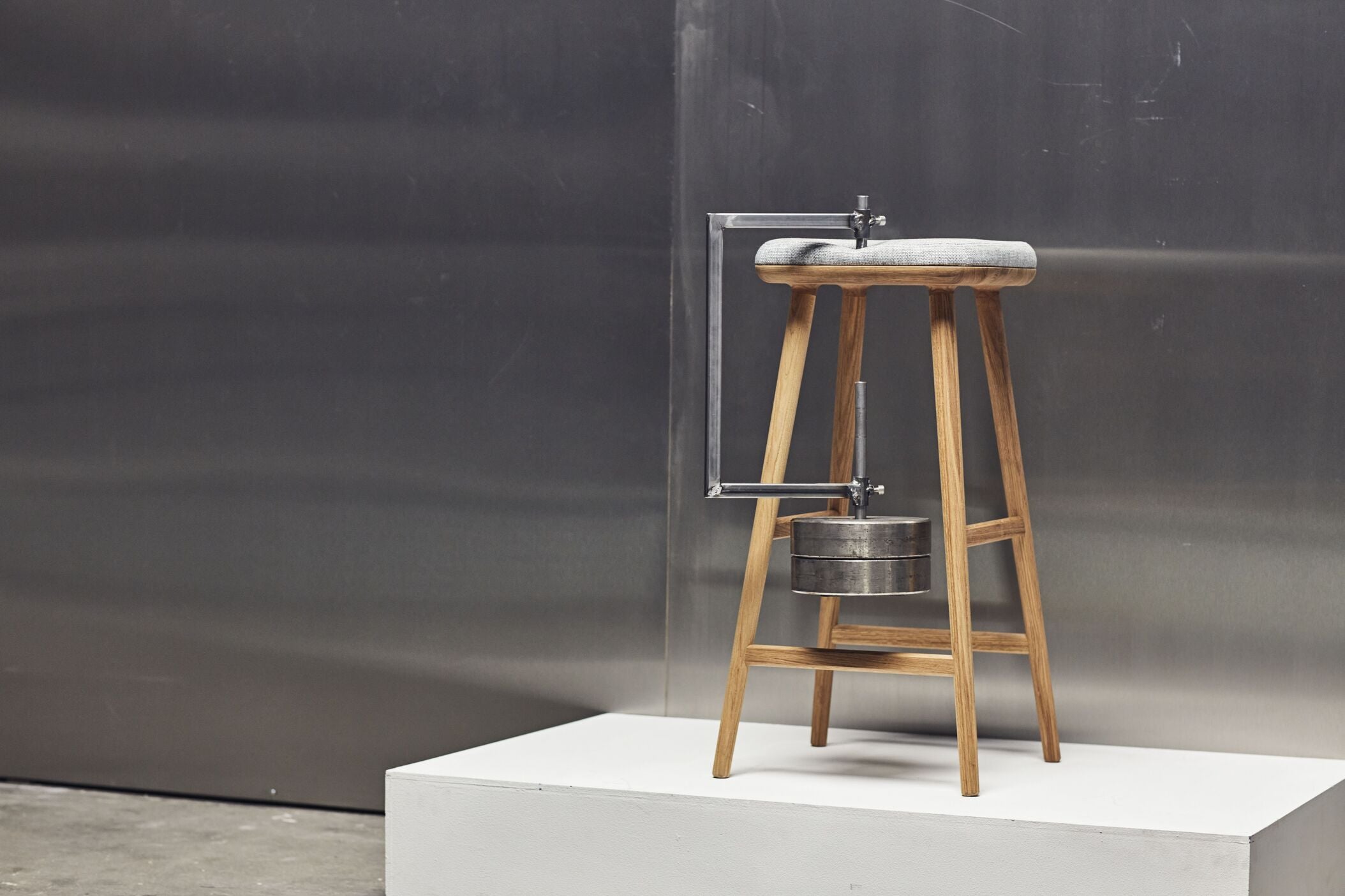 Flor Polstered Hoker Flor Basis Maßnahme Belled Eiche Holz