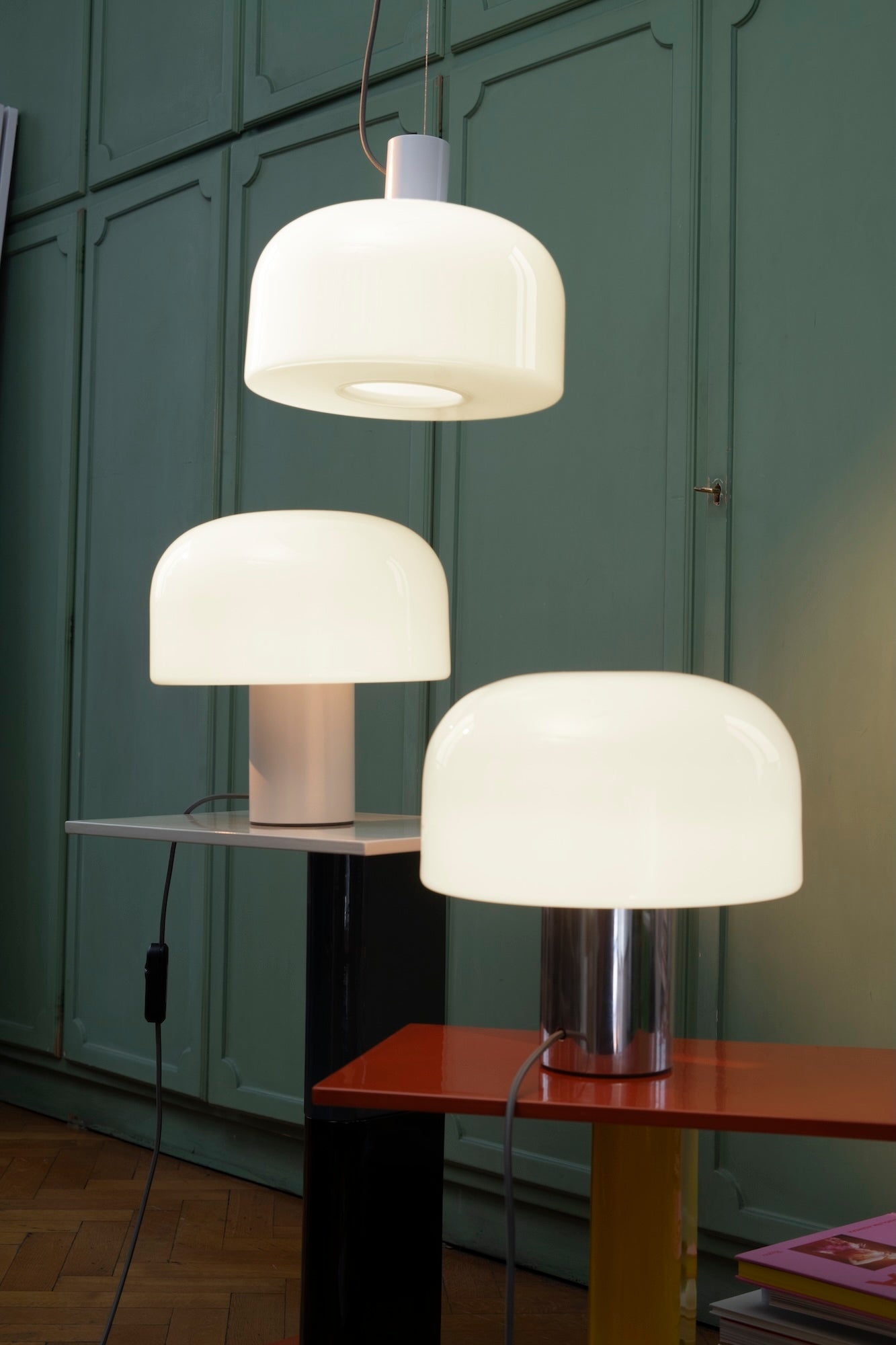 Tischlampe BELLHOP T silber