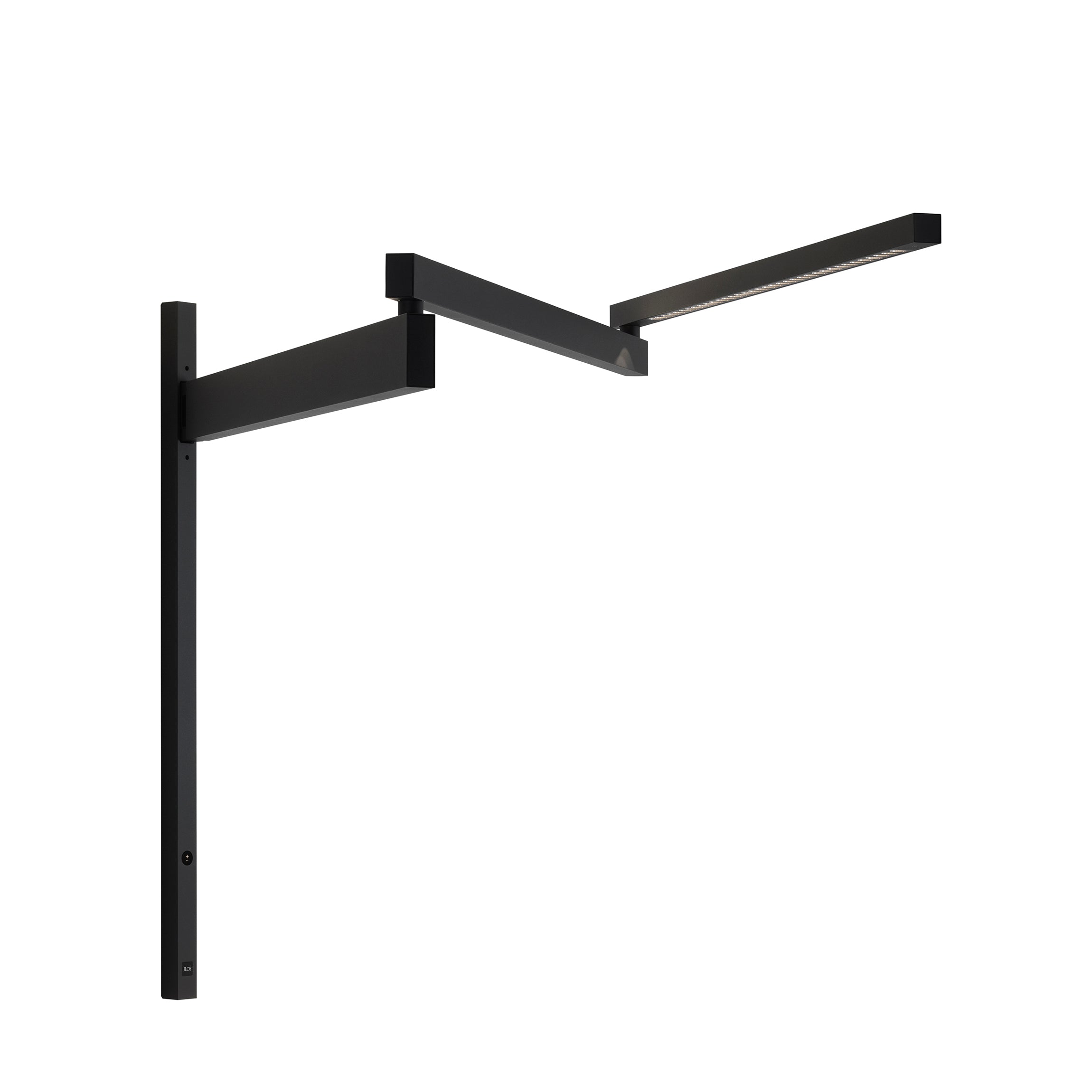 Wandlamp met arm BLACK FLAG PRO zwart