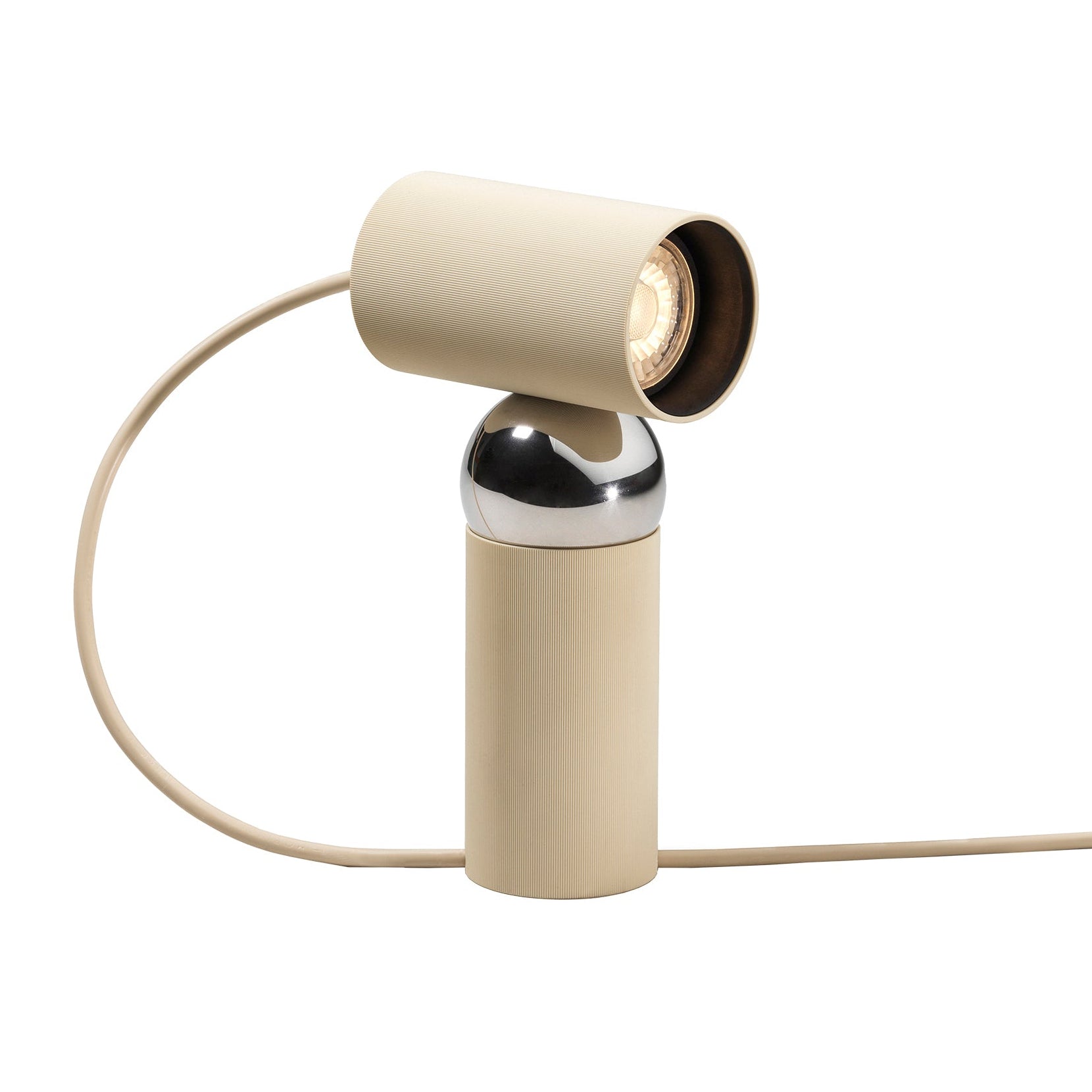 Tafellamp BILBOQUET crème