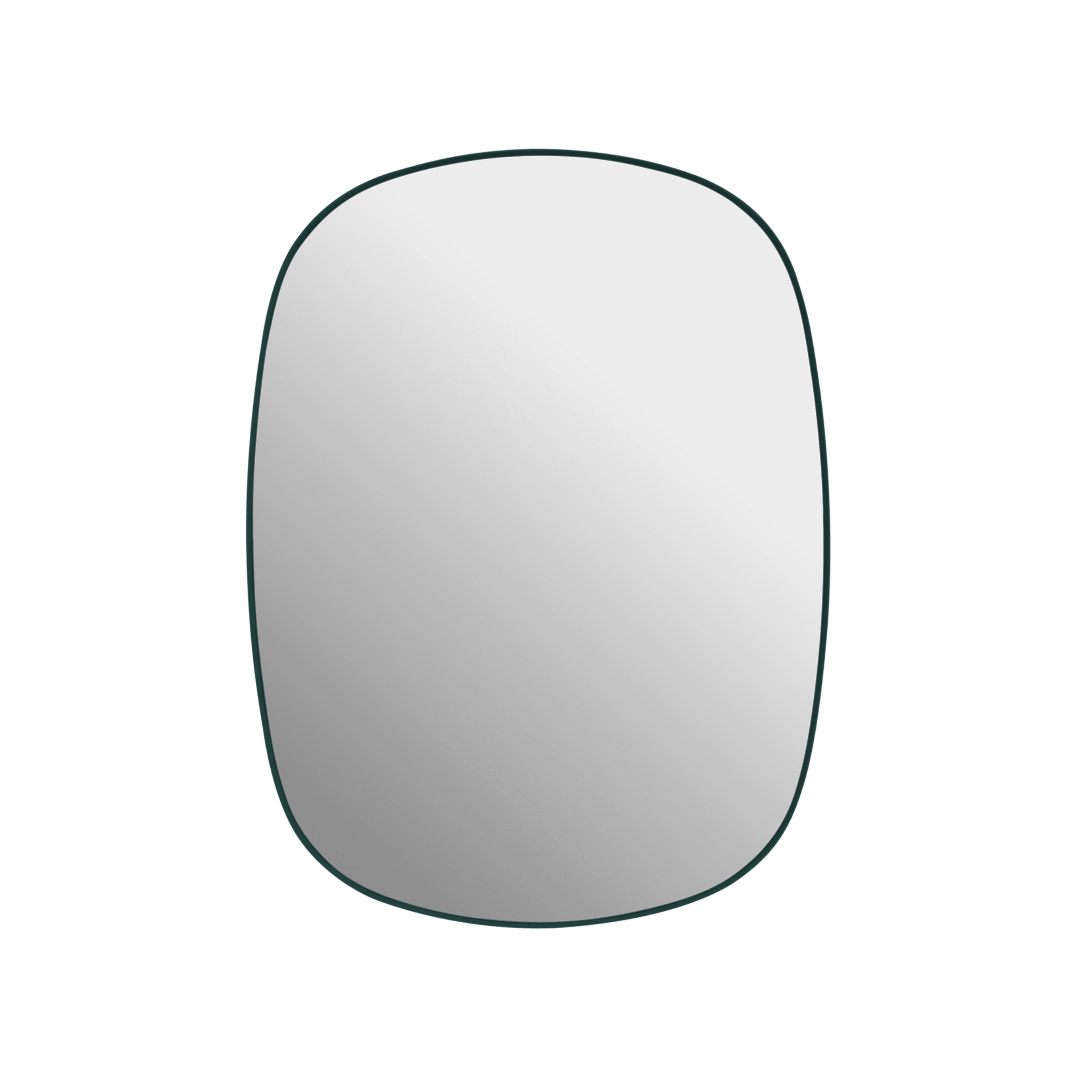 Lustro FRAMED donkergroene lijst