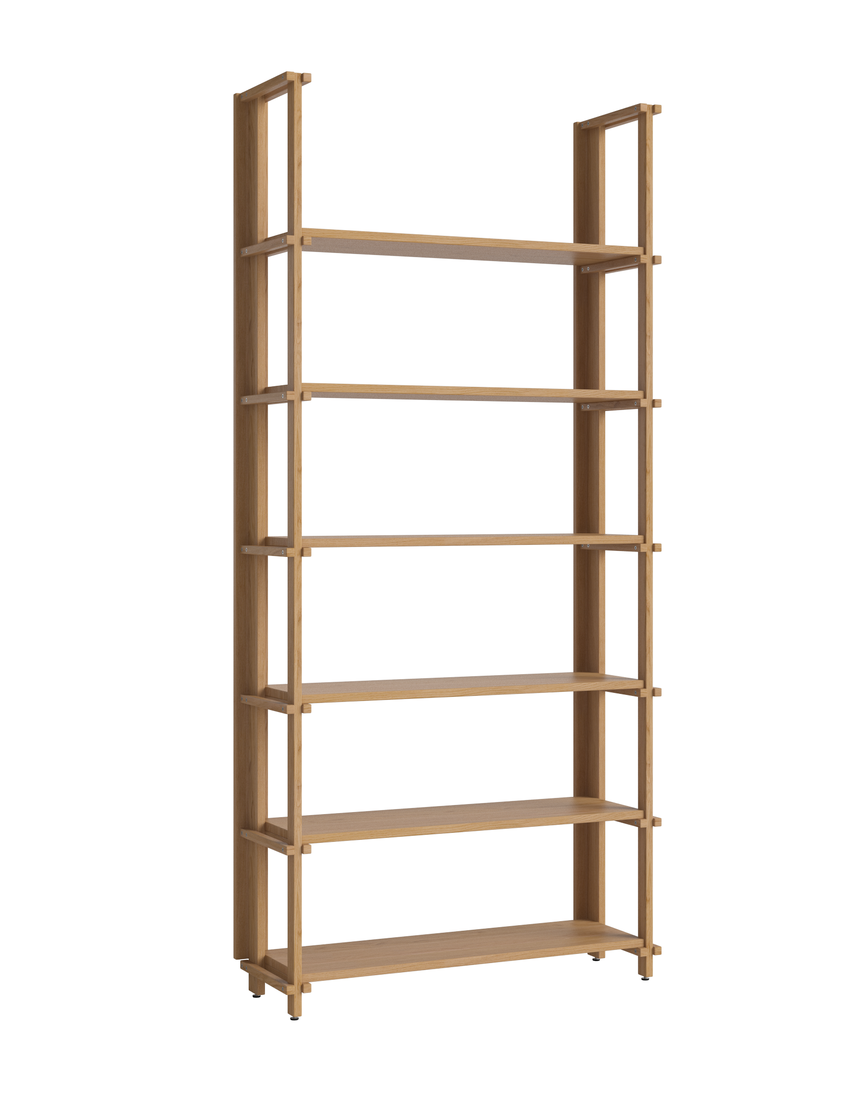 Regał FRIEDMAN drewno dębowe