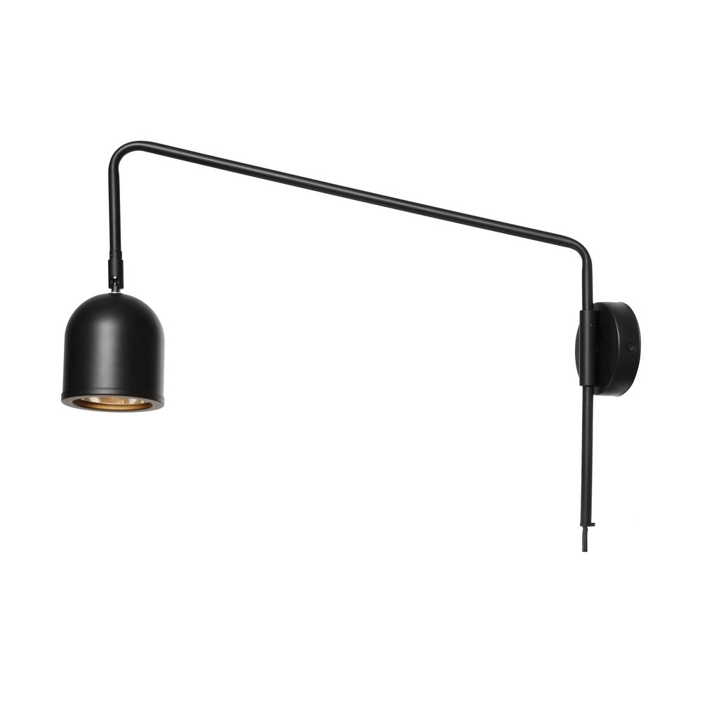 Wandlamp GASPAR zwart