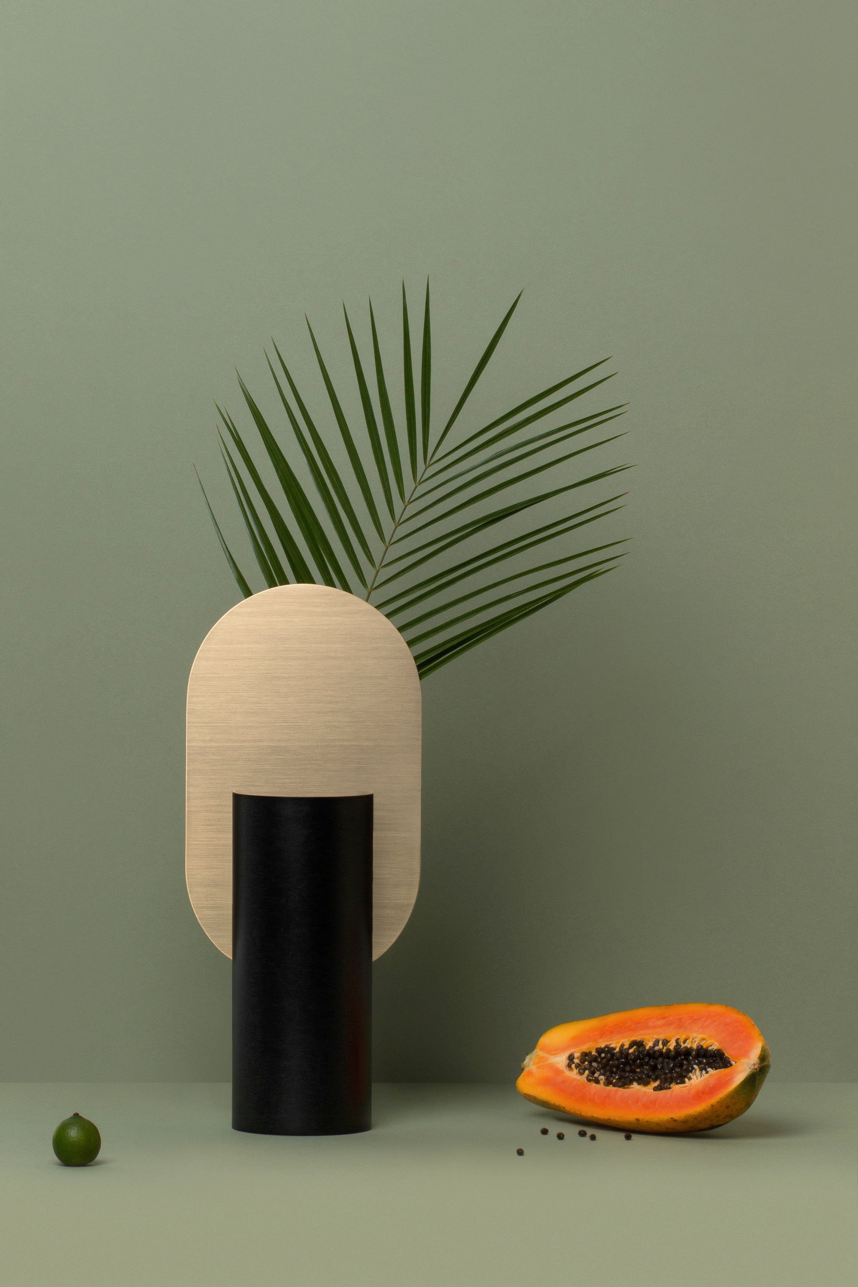 Vaas GENKE zwart met messing