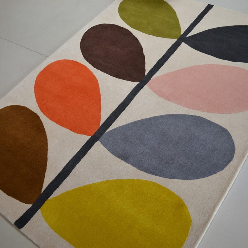 GIANT MULTI STEM beige rug