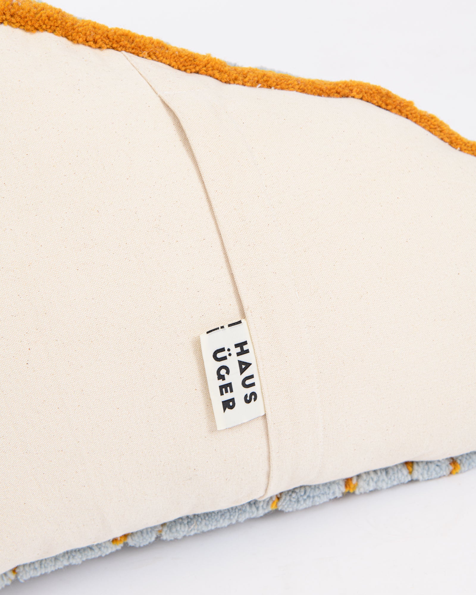 Decoratieve kussen GRID SLIM blauw